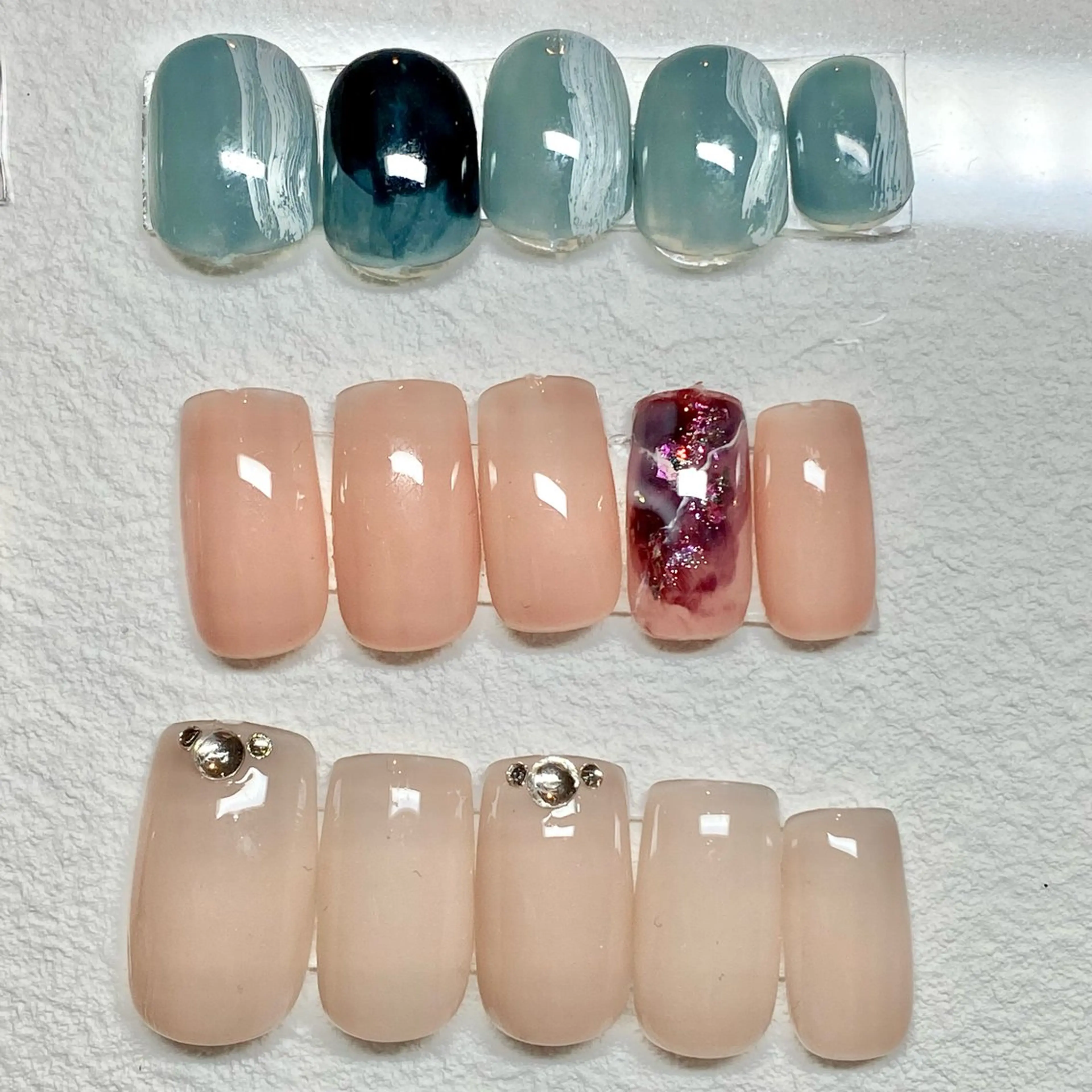 ネイル ハンドネイル ハンドケア nail salon swaddle 🪽のネイルデザイン