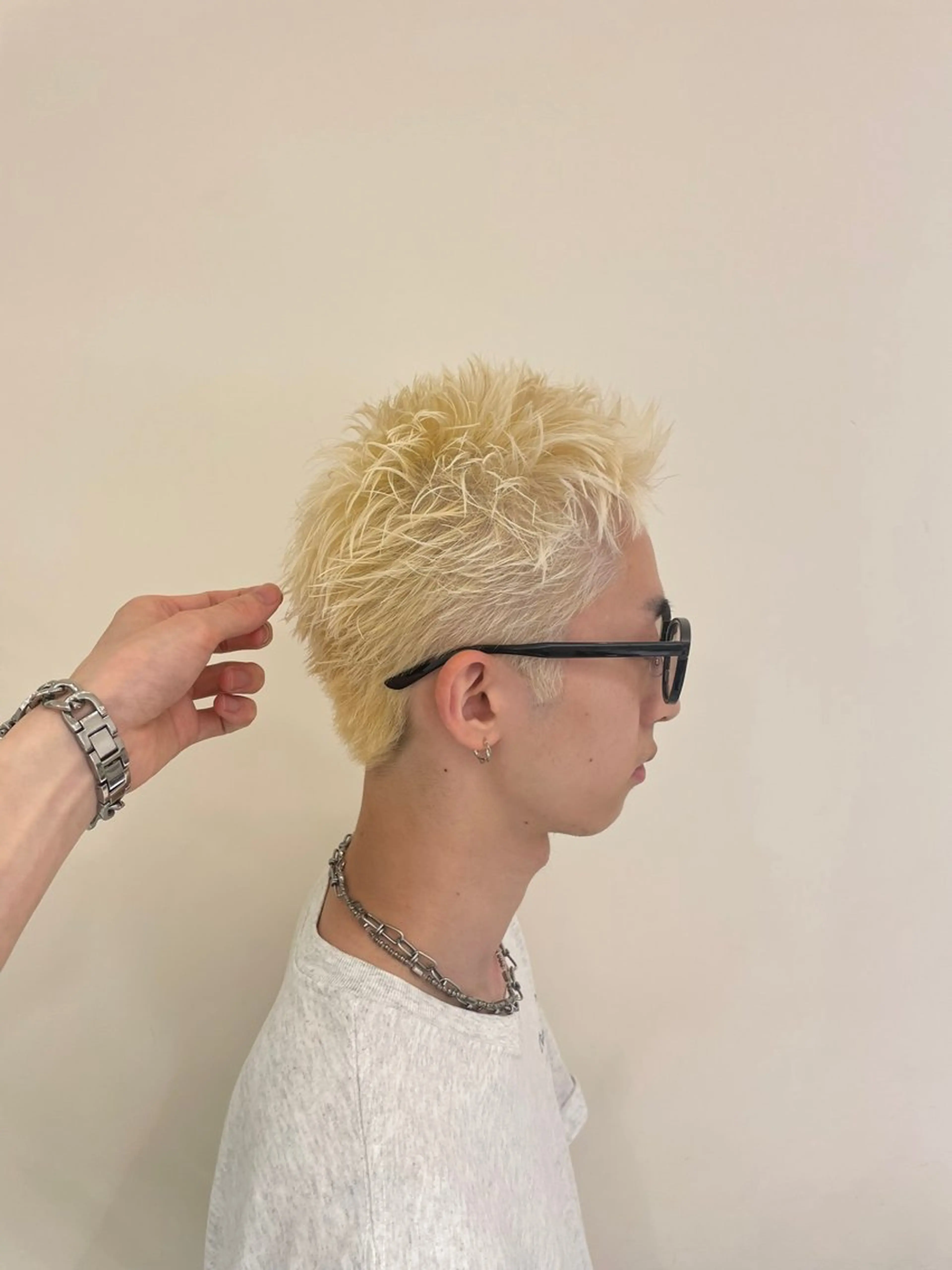 メンズスパイキーショートカット&ミニスパの写真