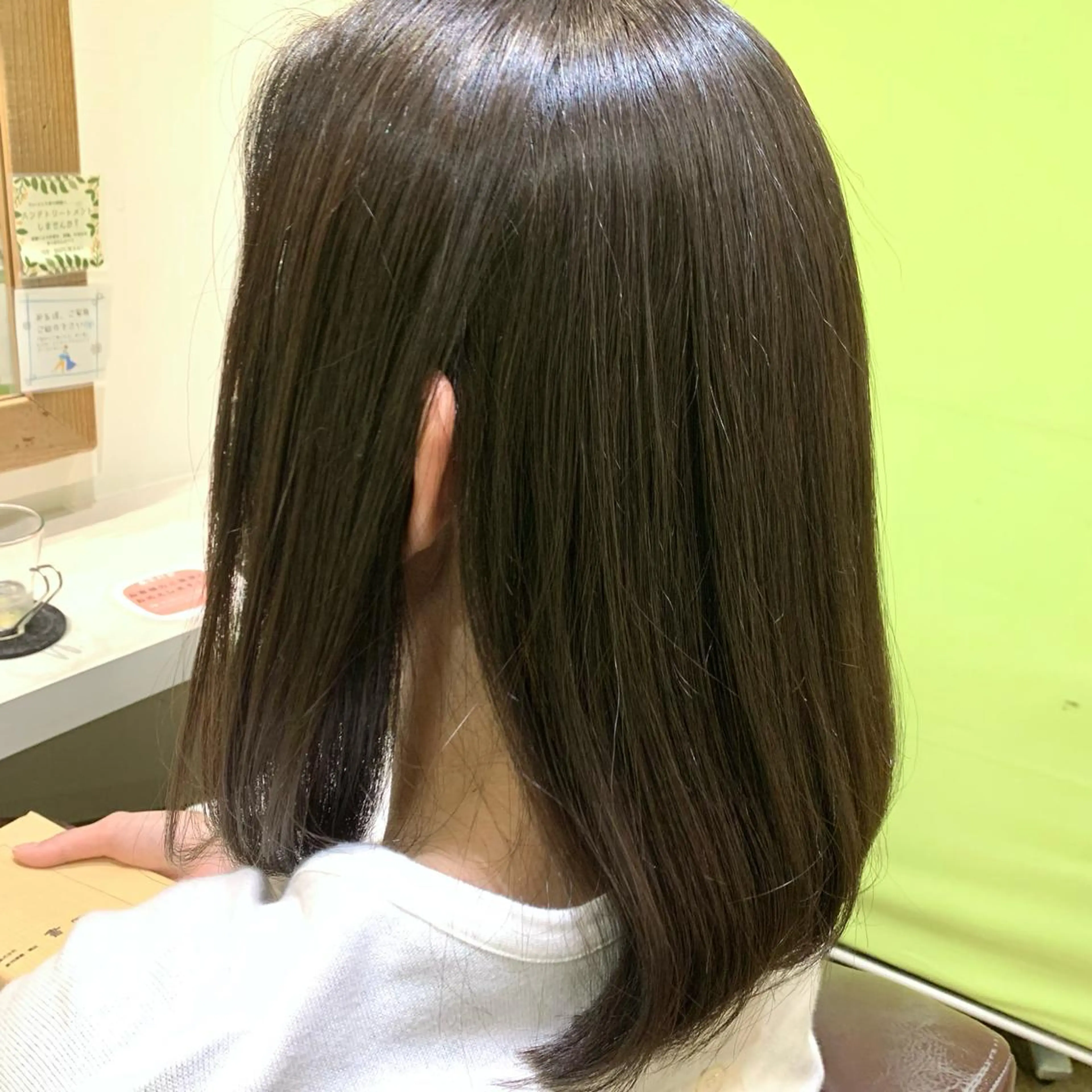 ミディアム カラー アッシュ イルミナカラー ショート×カラー 🦊堀米早紀【荻窪】のヘアスタイル