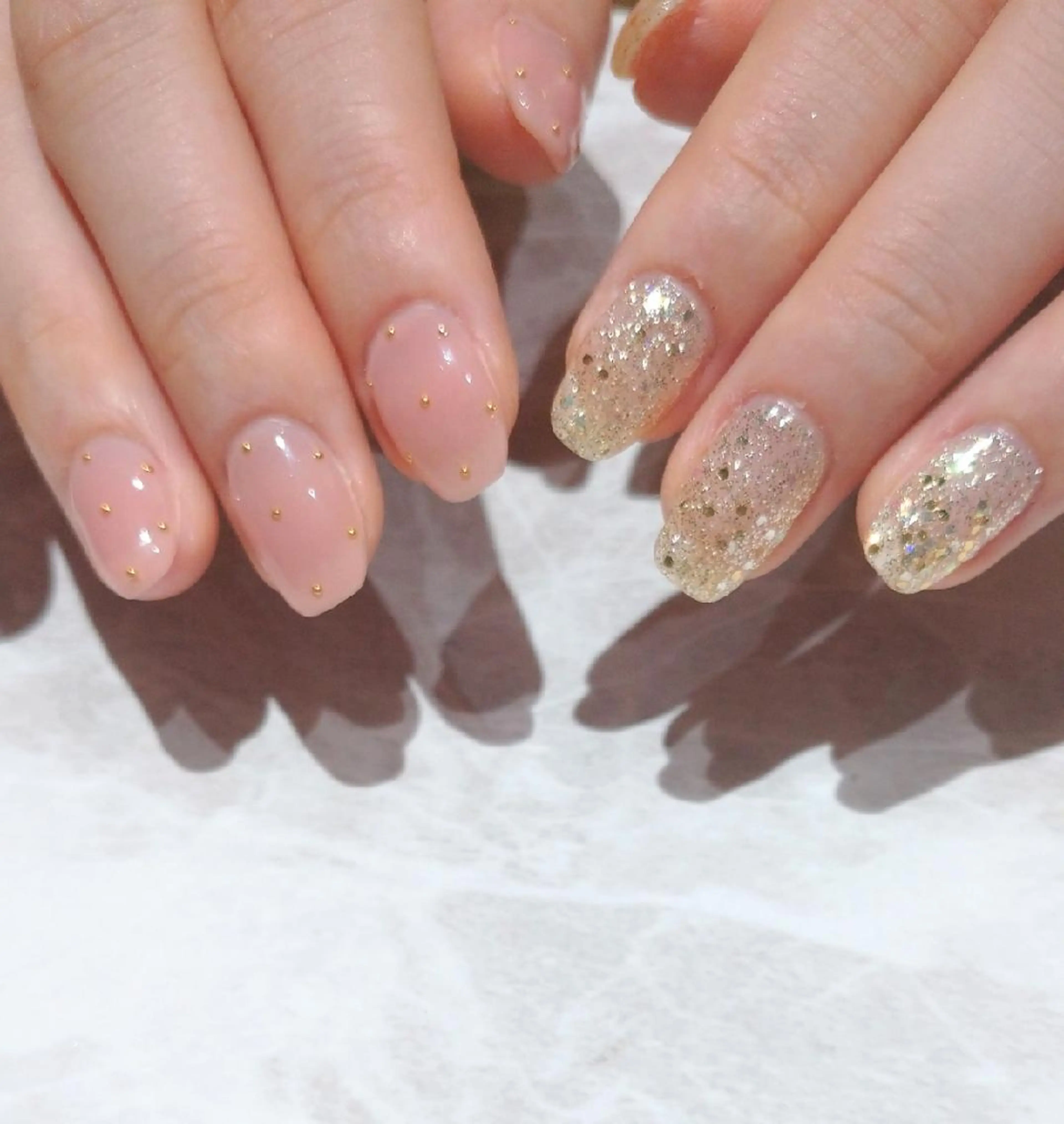 ネイル 持ち込み ハンドネイル 會田 瑠衣のネイルデザイン