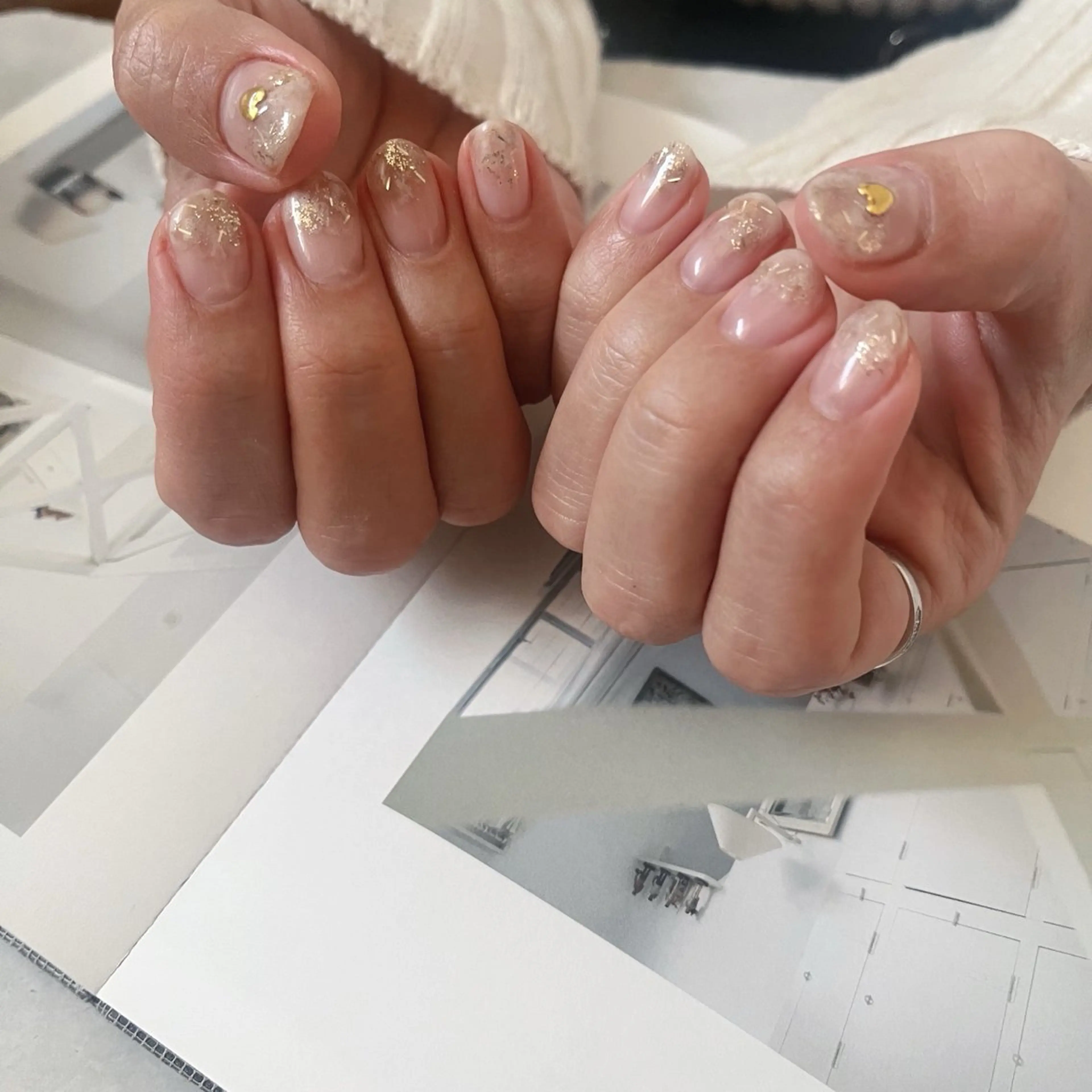 ネイル ニュアンスネイル K Aのネイルデザイン