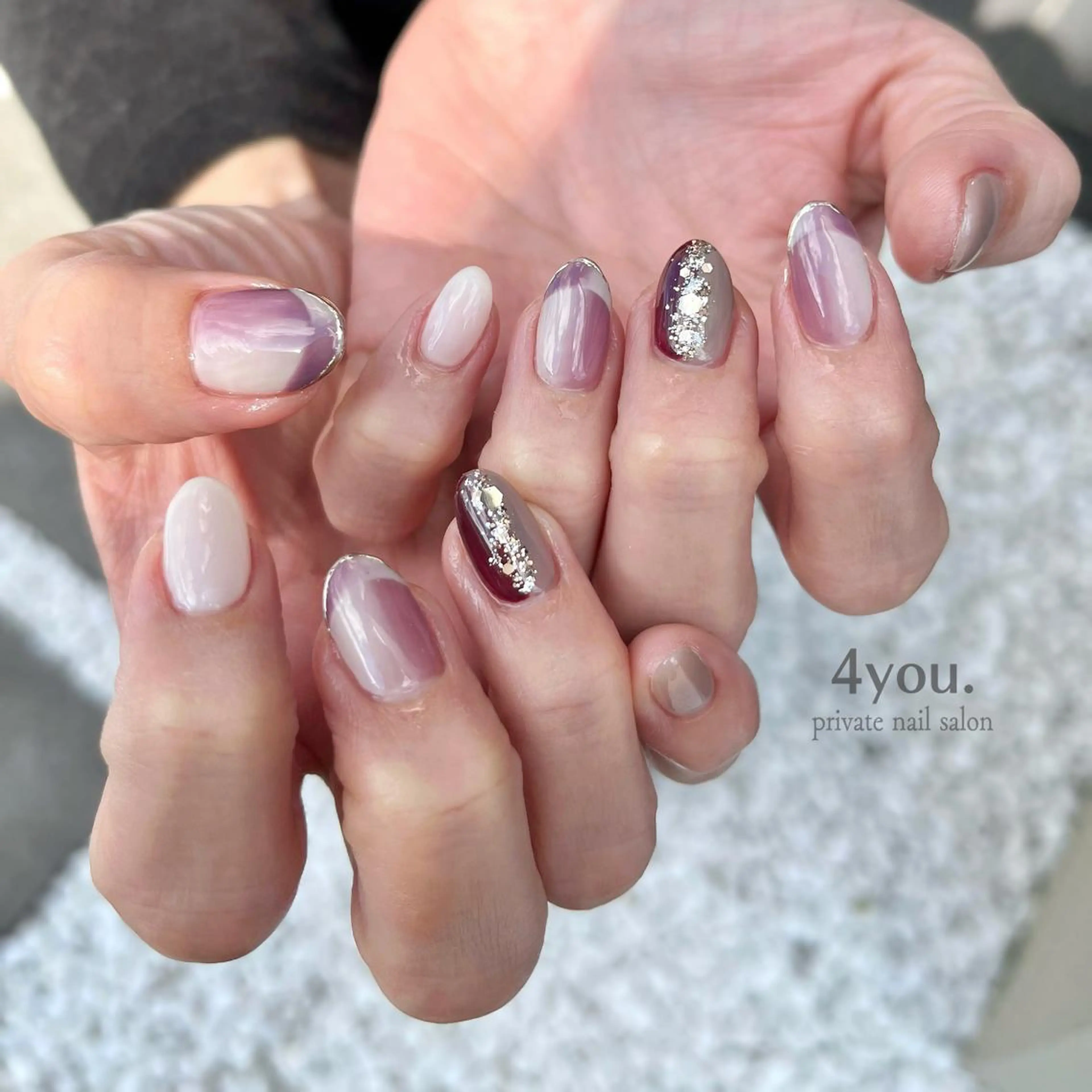 ネイル nail salon ４ｙｏｕ．のネイルデザイン