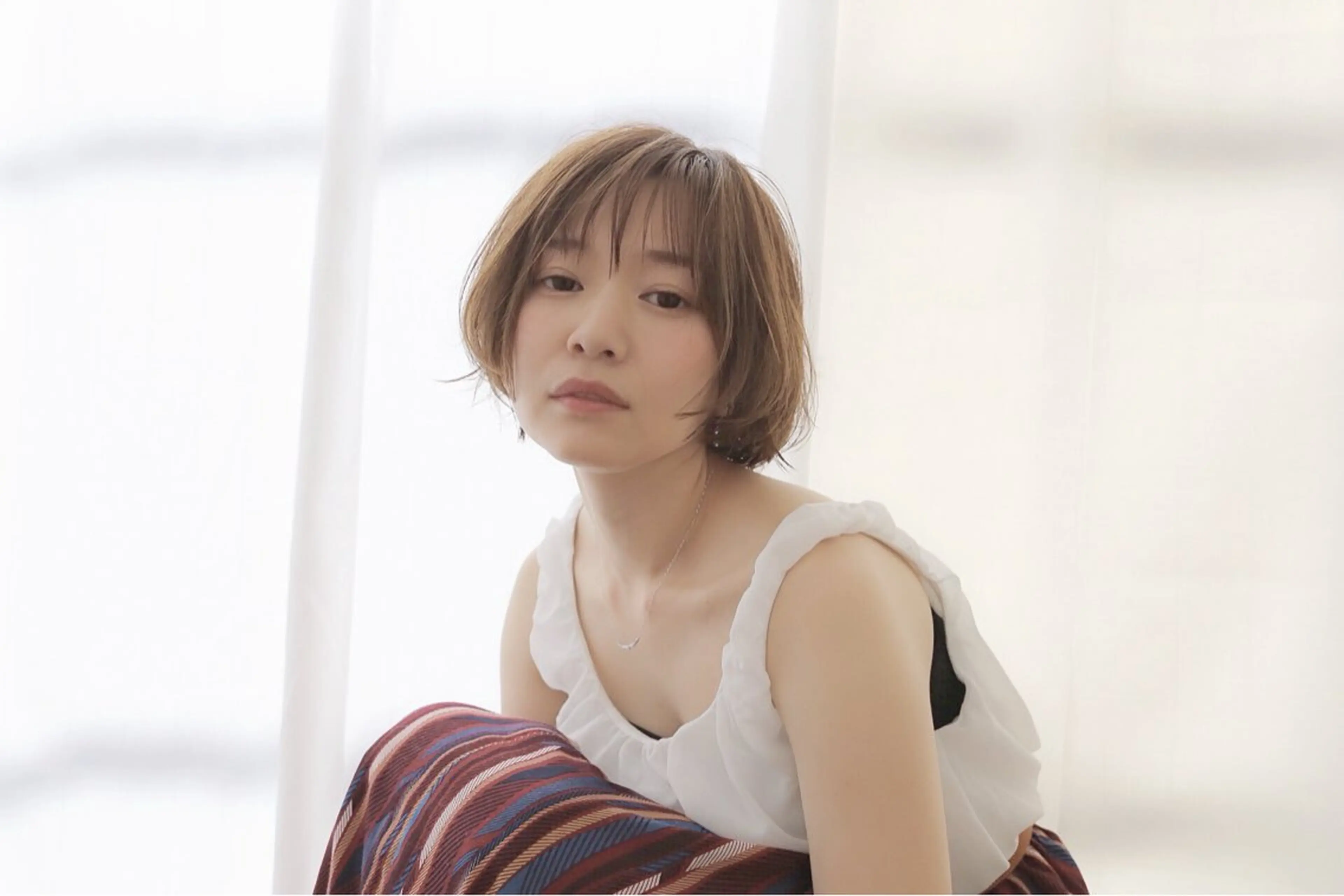 ショート カラー ベージュカラー ブリーチ 透明感カラー ハイトーンカラー ボブ CANVAS所属・サロン撮影モデル募集 💐mizukiのその他イメージ