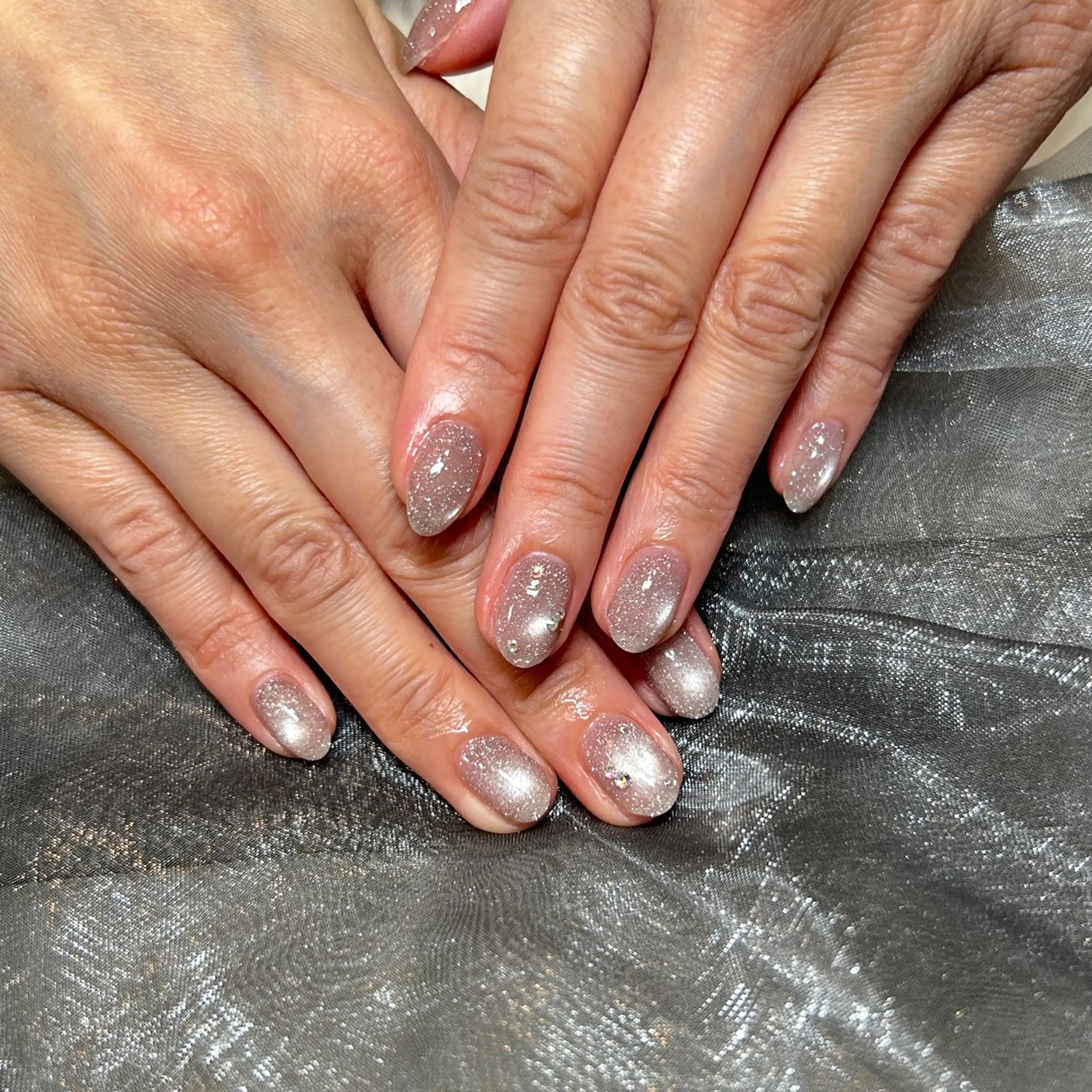 🌸シンプルコース🌸パーツ6個無料持ち込みデザインOK!の写真