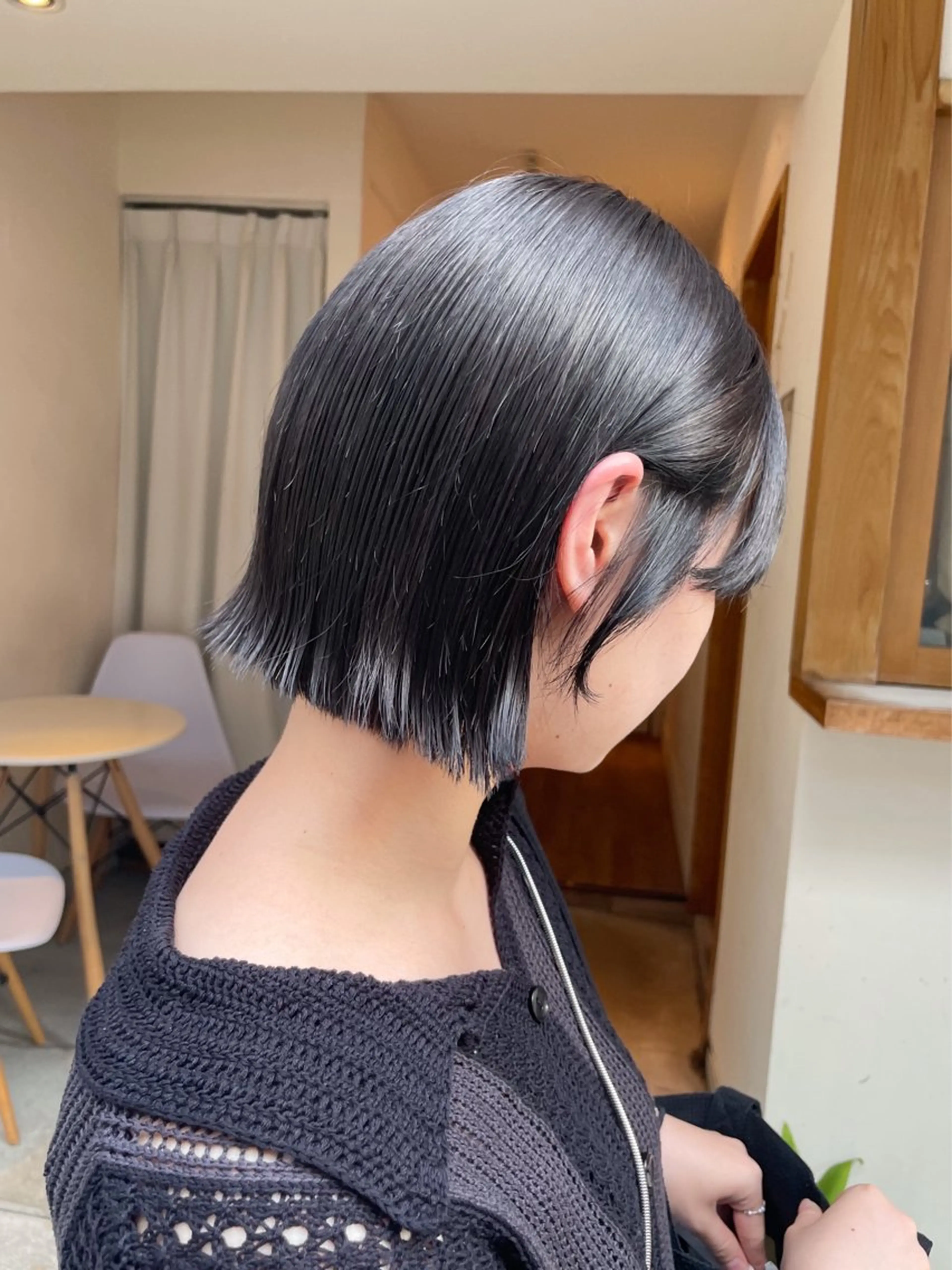 ミディアム カラー 透明感カラー luve heart's And Be minamisemba所属・高嶋 奏音のヘアスタイル