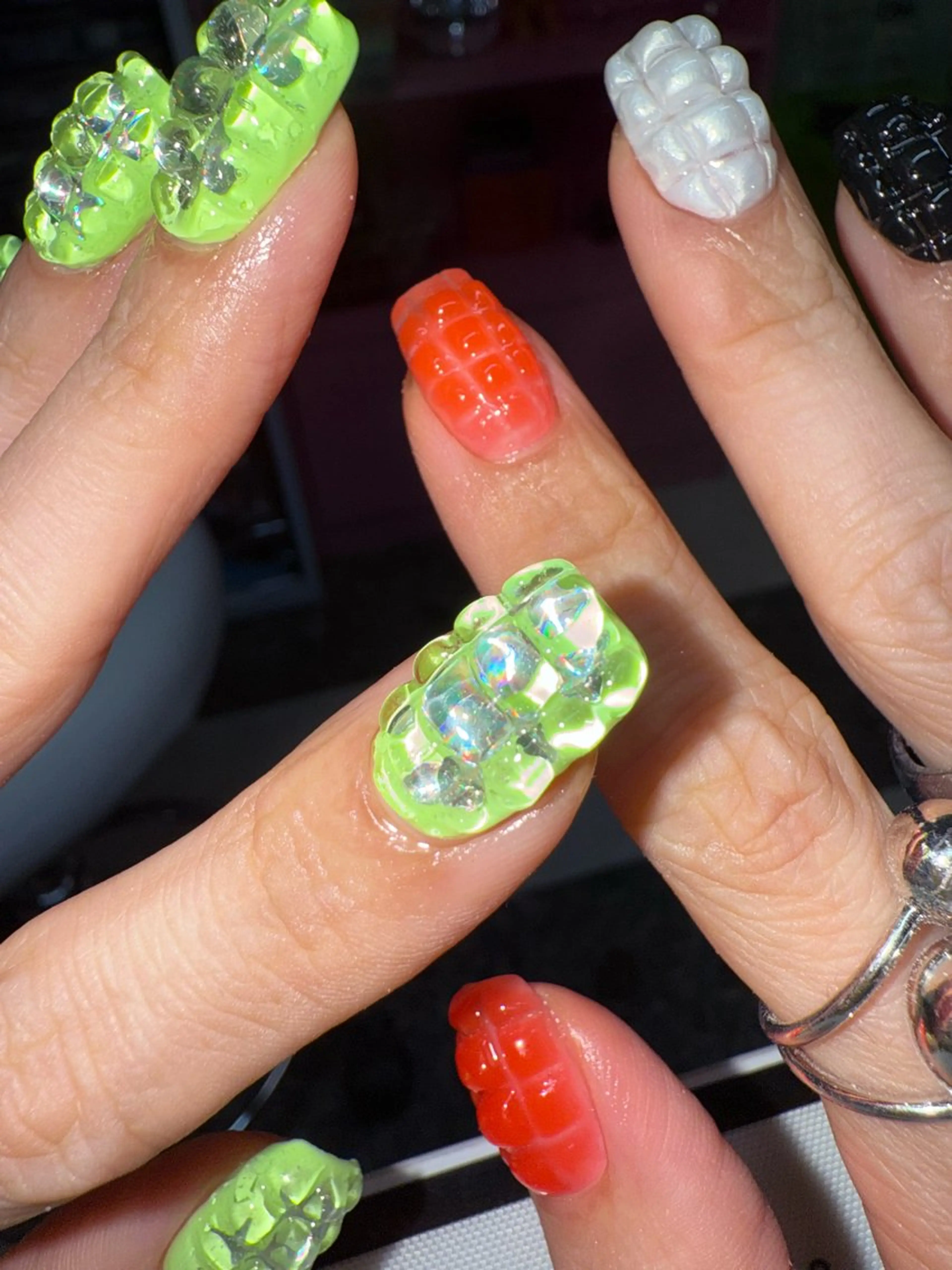 ネイル シンプルネイル ハンドネイル posa nail モエミのネイルデザイン