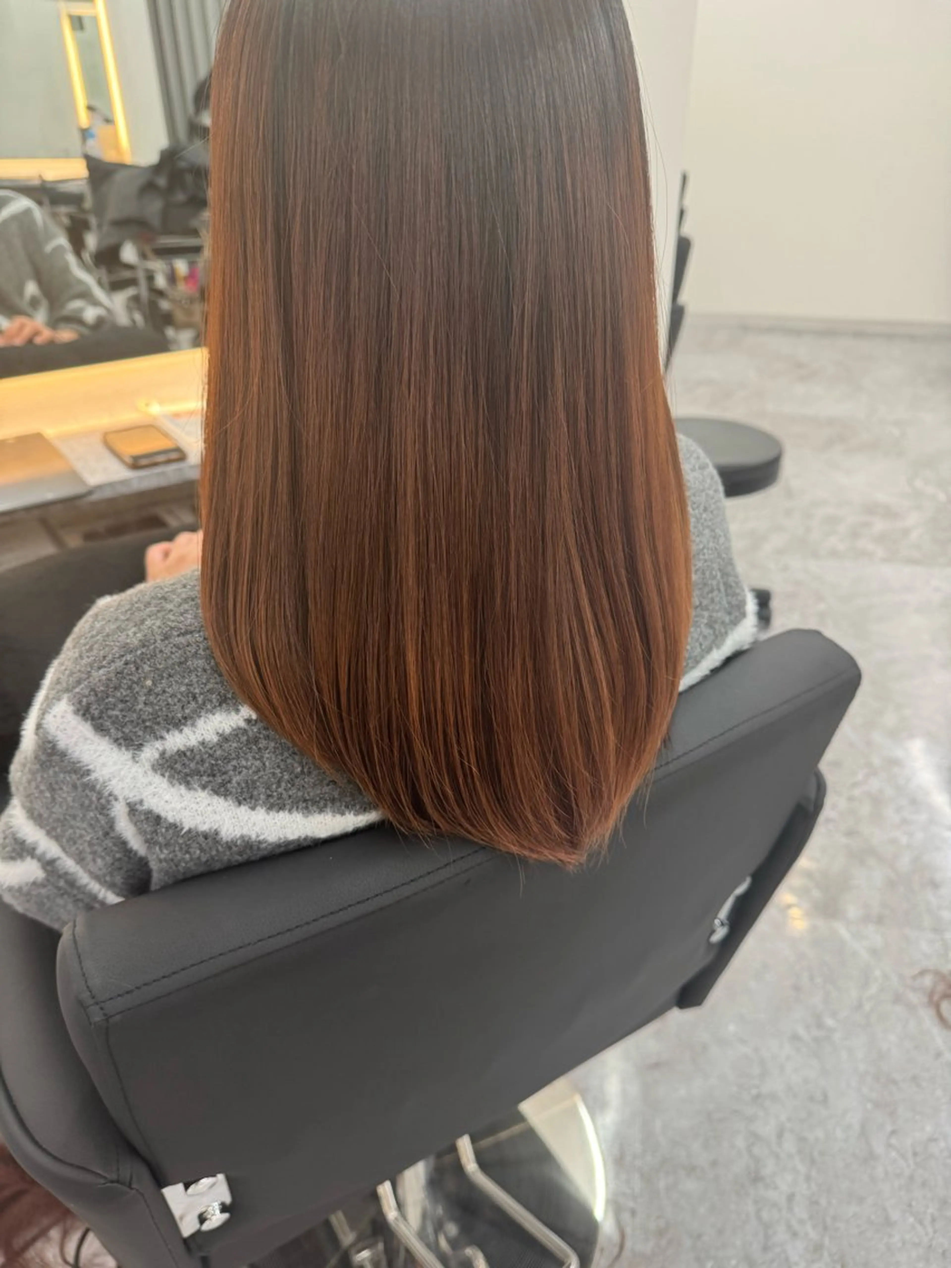 セミロング Nene カットモデル募集中のヘアスタイル