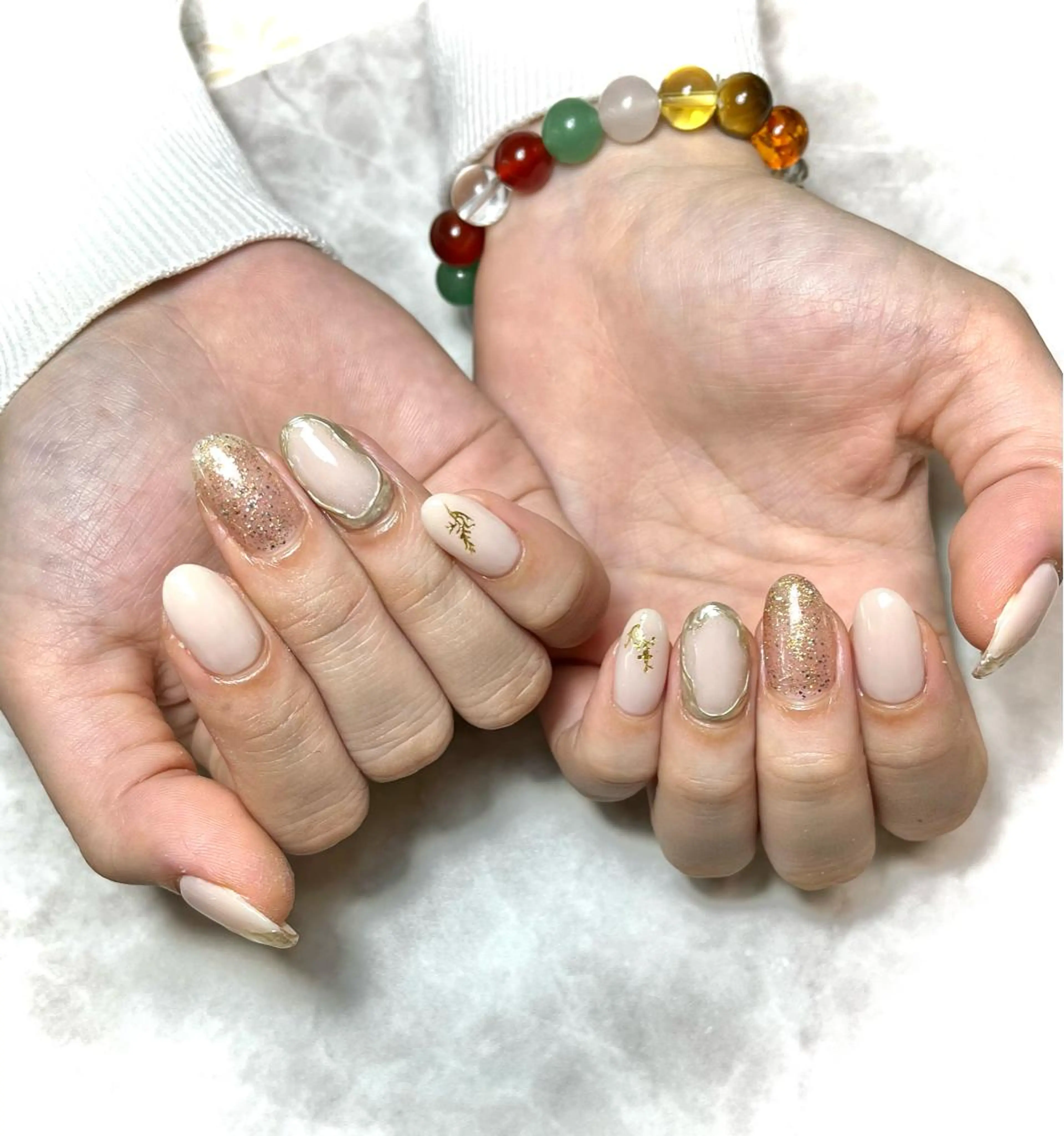 ネイル 成人式 ジェルネイル キラキラネイル 韓国ネイル オフィスネイル ハンドネイル nails' it...のネイルデザイン