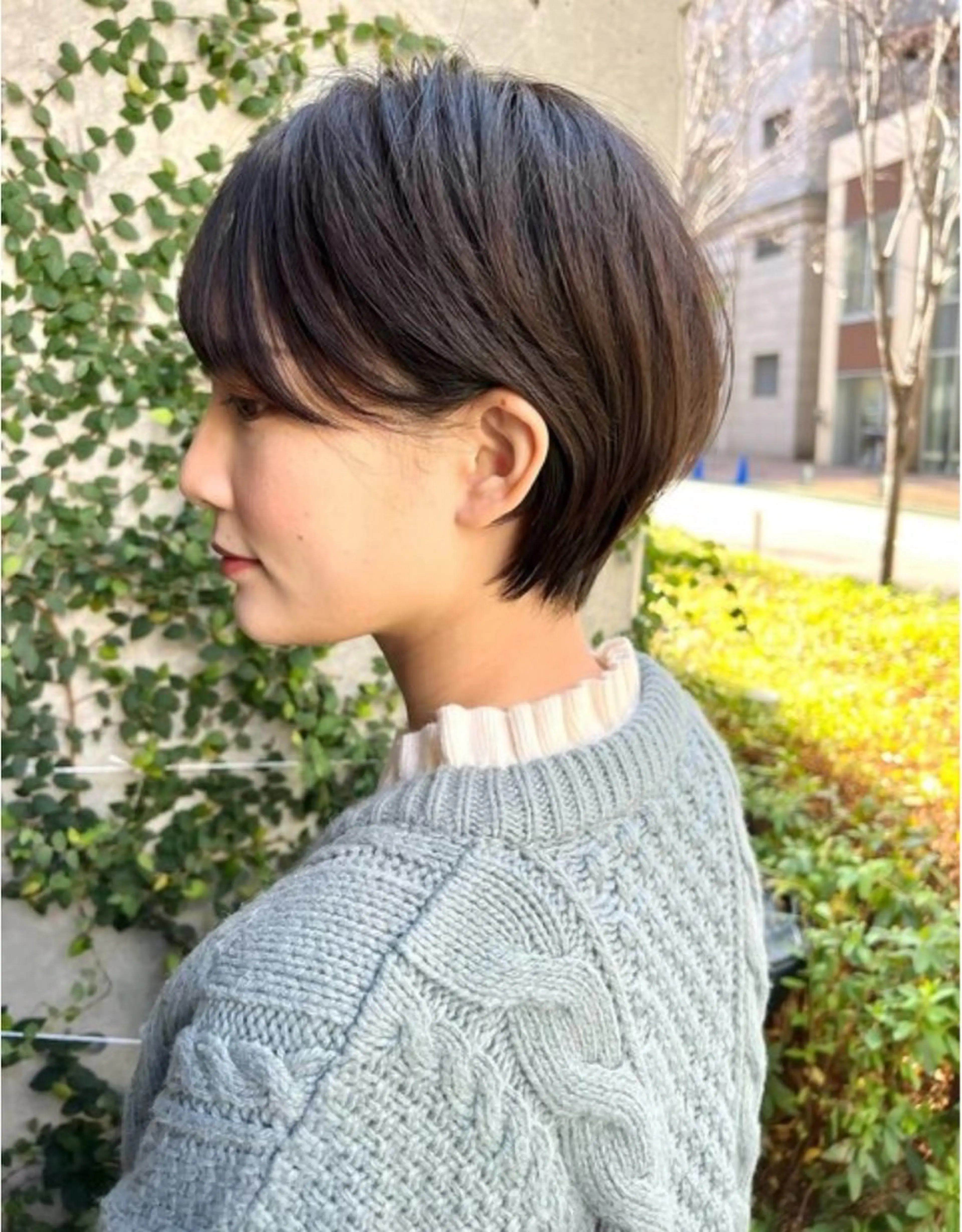 ショート 似合わせショート 森岡俊亮のヘアスタイル