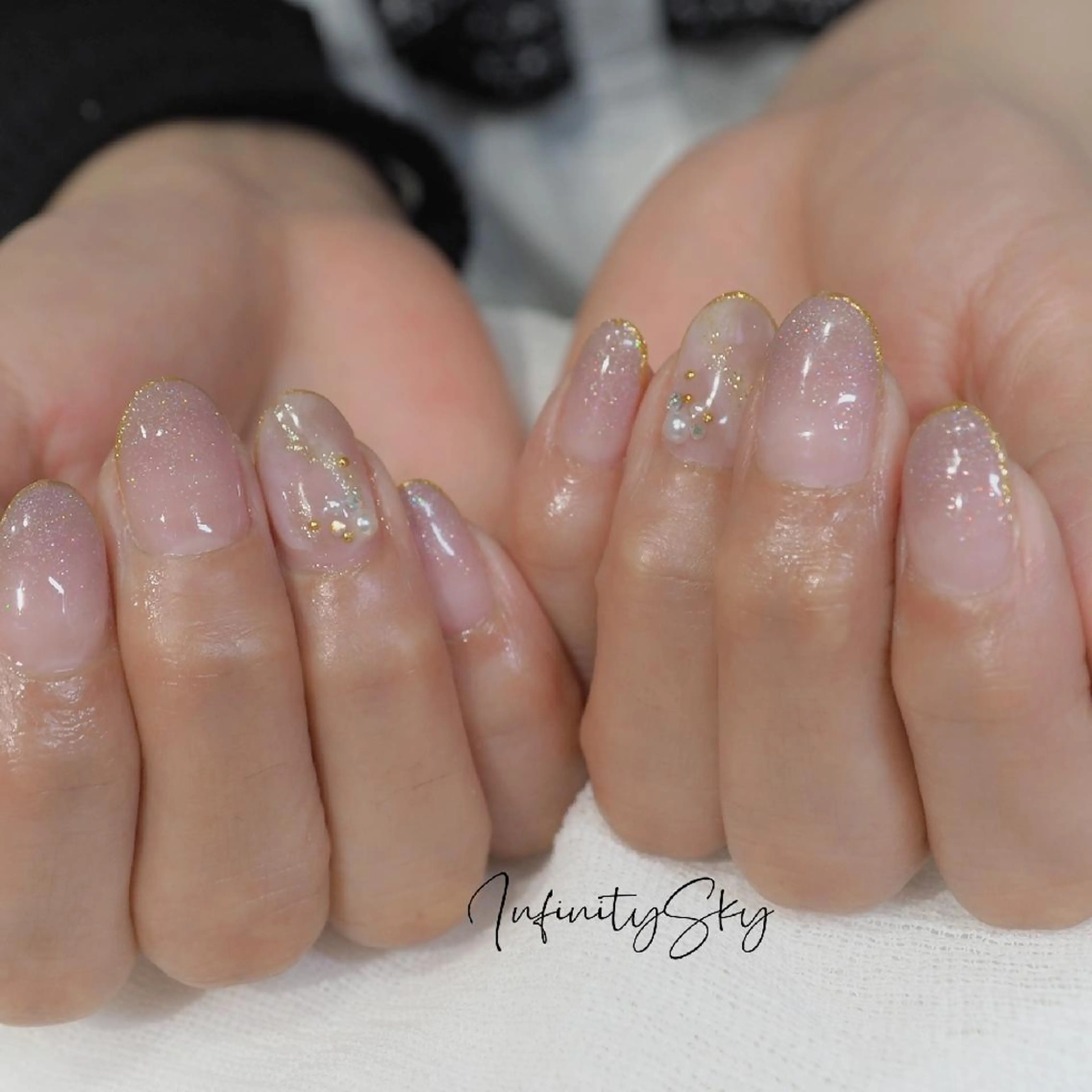 ネイル infinity skyのネイルデザイン