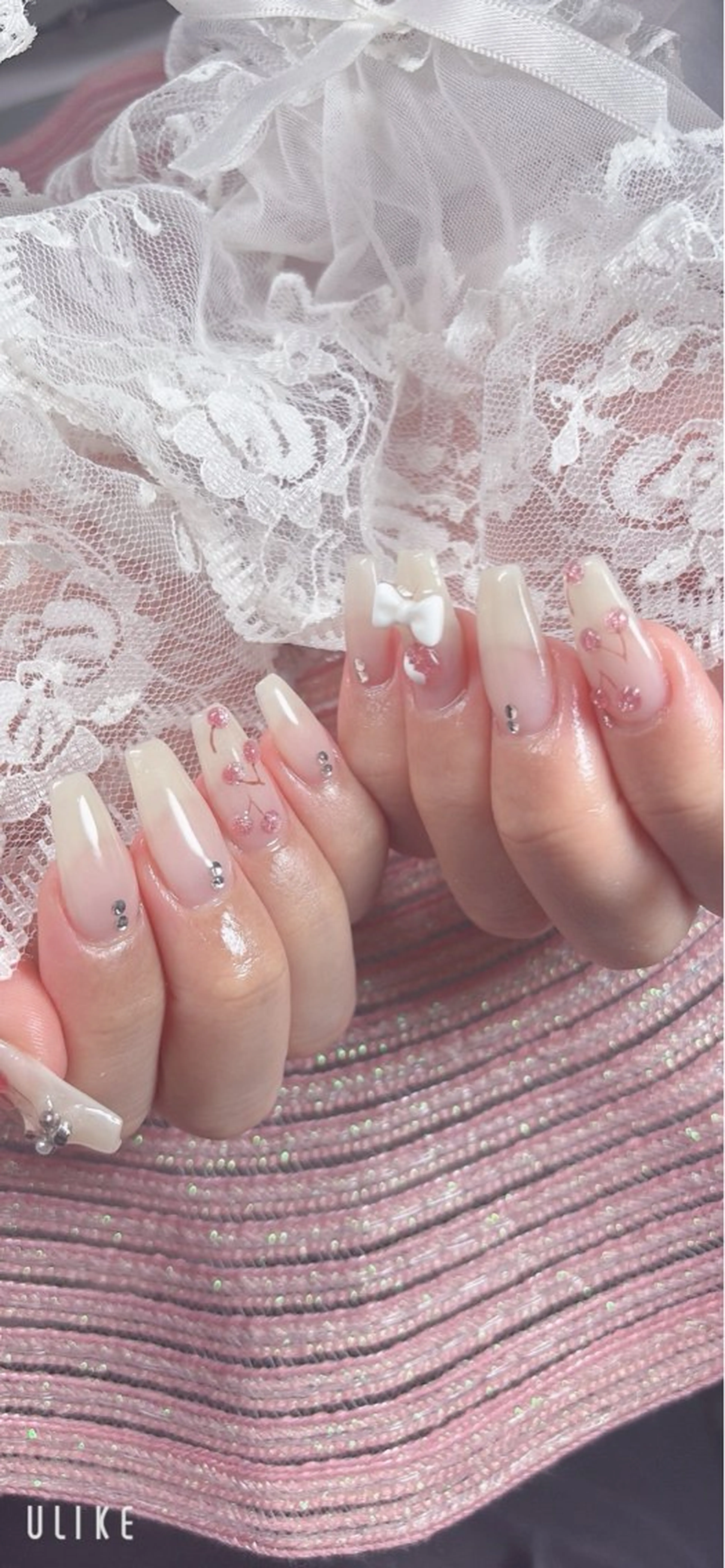 ネイル ハンドネイル RiLion💗 Risa🦋💜のネイルデザイン