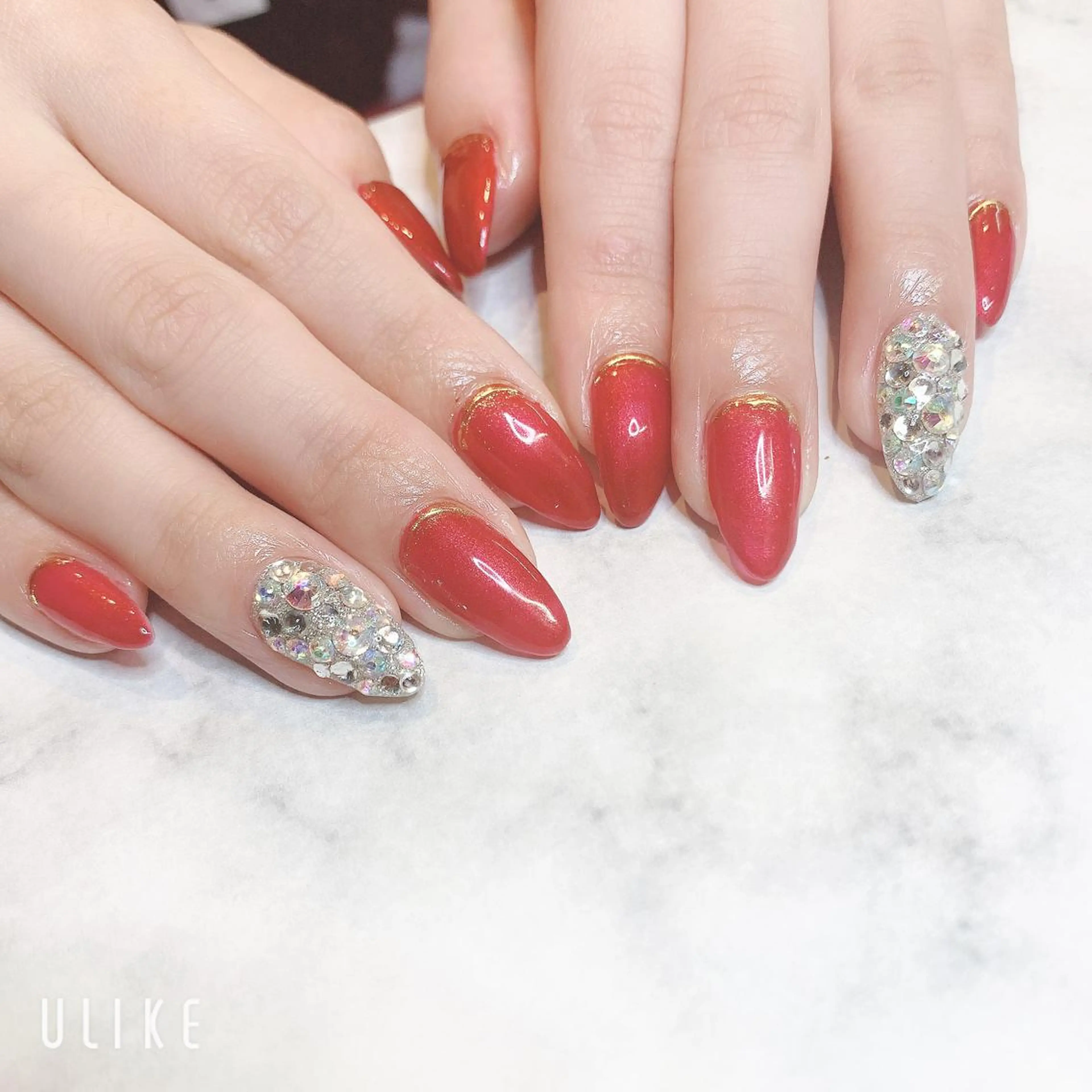 ネイル アートネイル ミラーネイル ハンドネイル フットネイル Adite nailのネイルデザイン