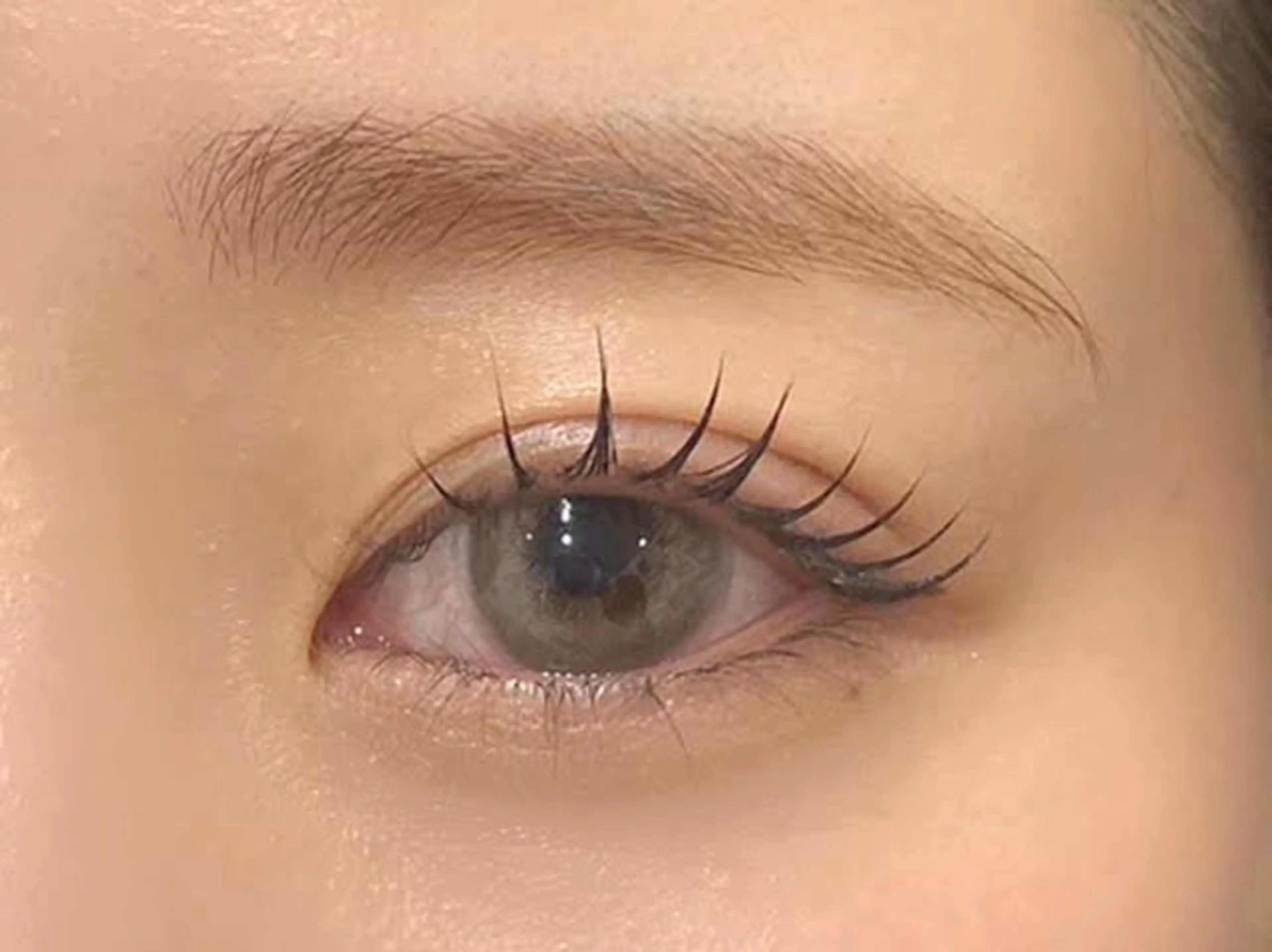 マツエク・マツパ 一重×まつ毛パーマ Lesherima レシェリマスクールのマツエク・マツパデザイン