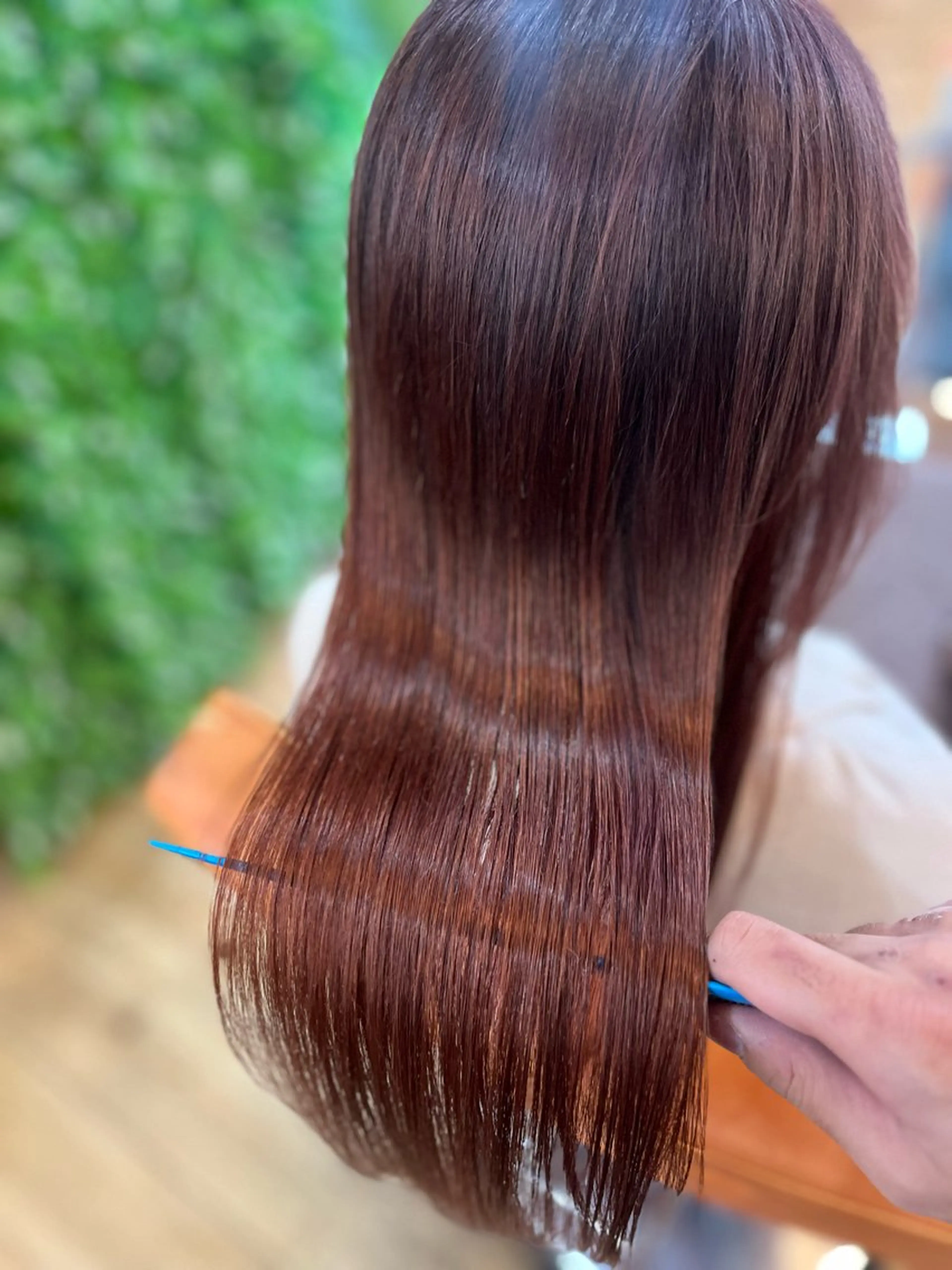 ロング ⚪️髪質改善 縮毛 店長 コウ⚪️のヘアスタイル