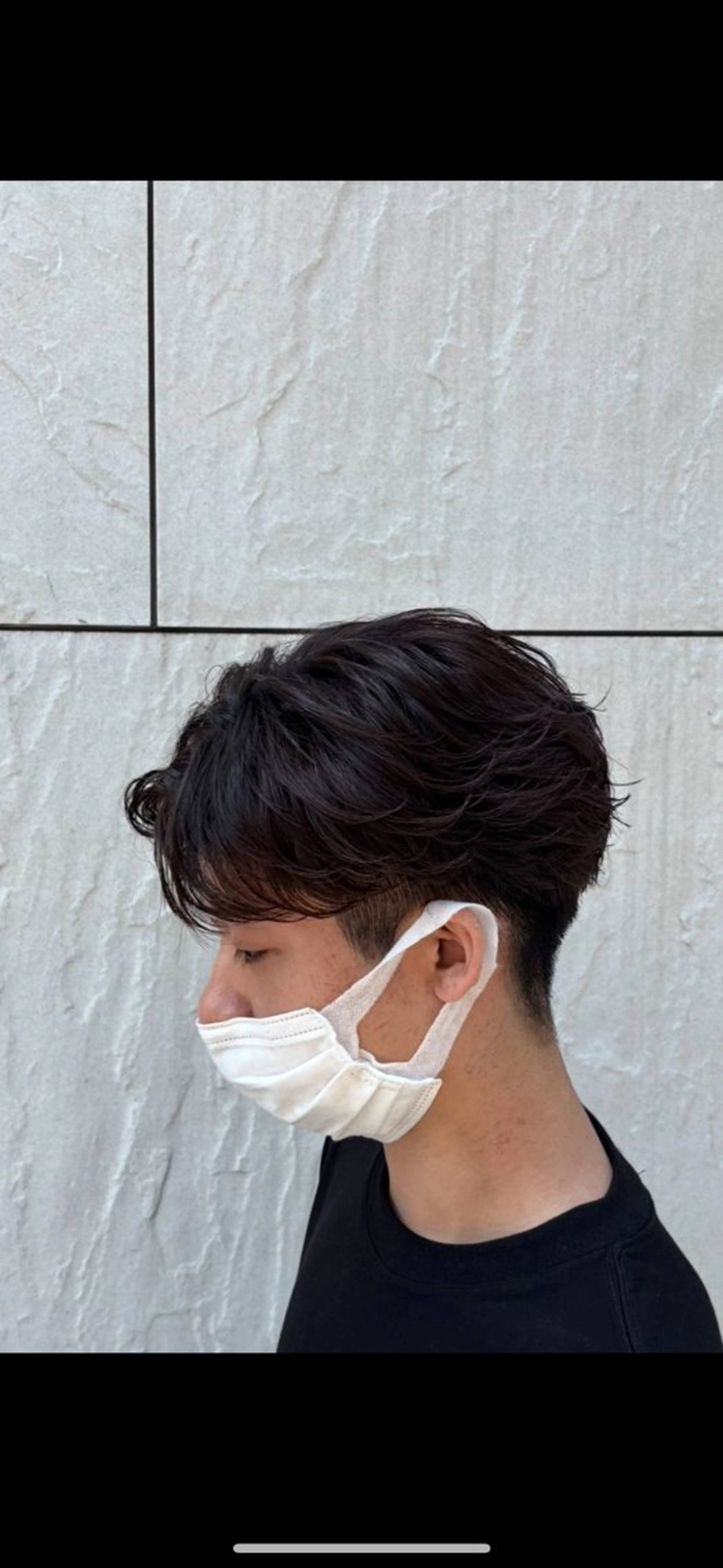 パーマ メンズハイトーン 北斗💍レイヤーのヘアスタイル