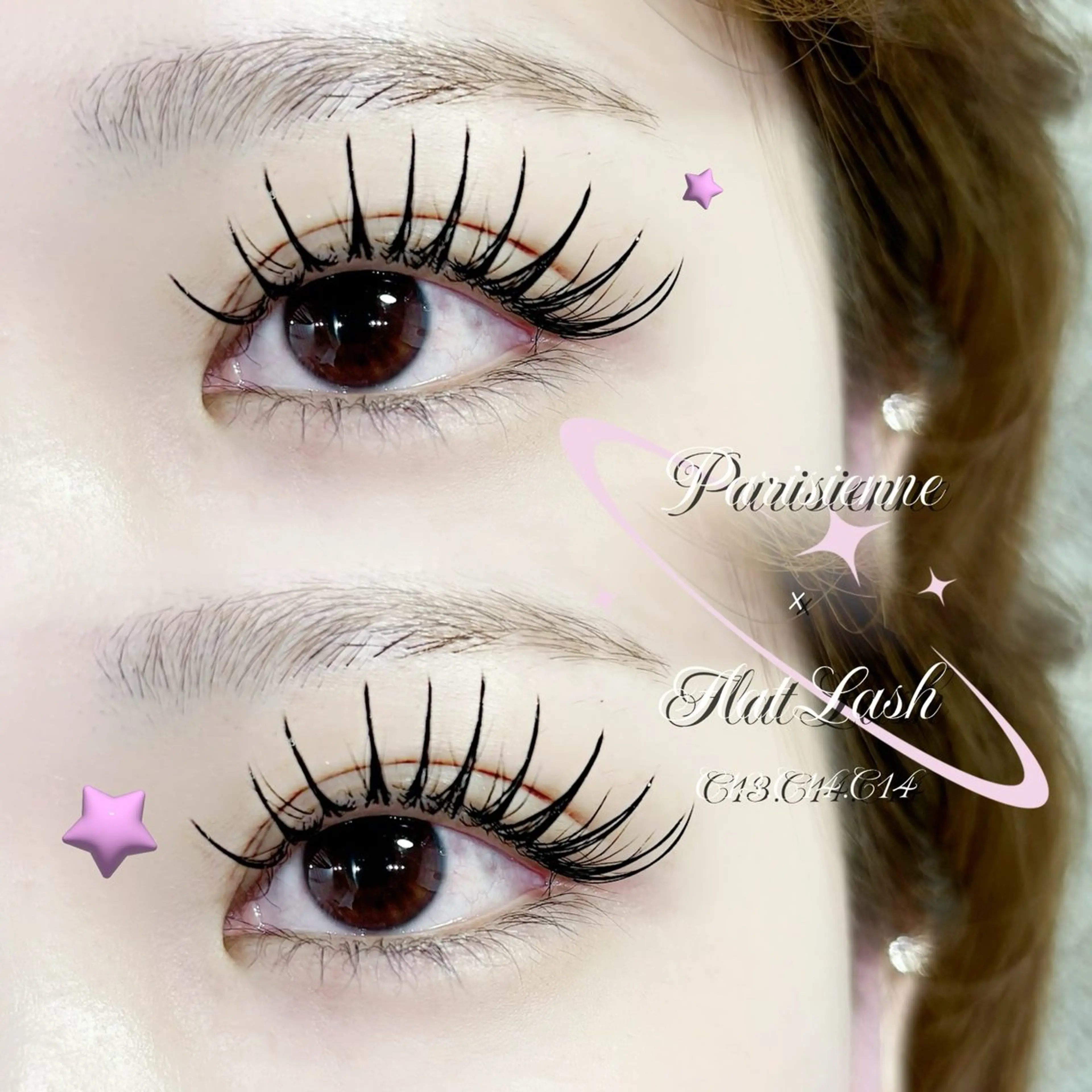 マツエク・マツパ Lucia 麻生のマツエク・マツパデザイン