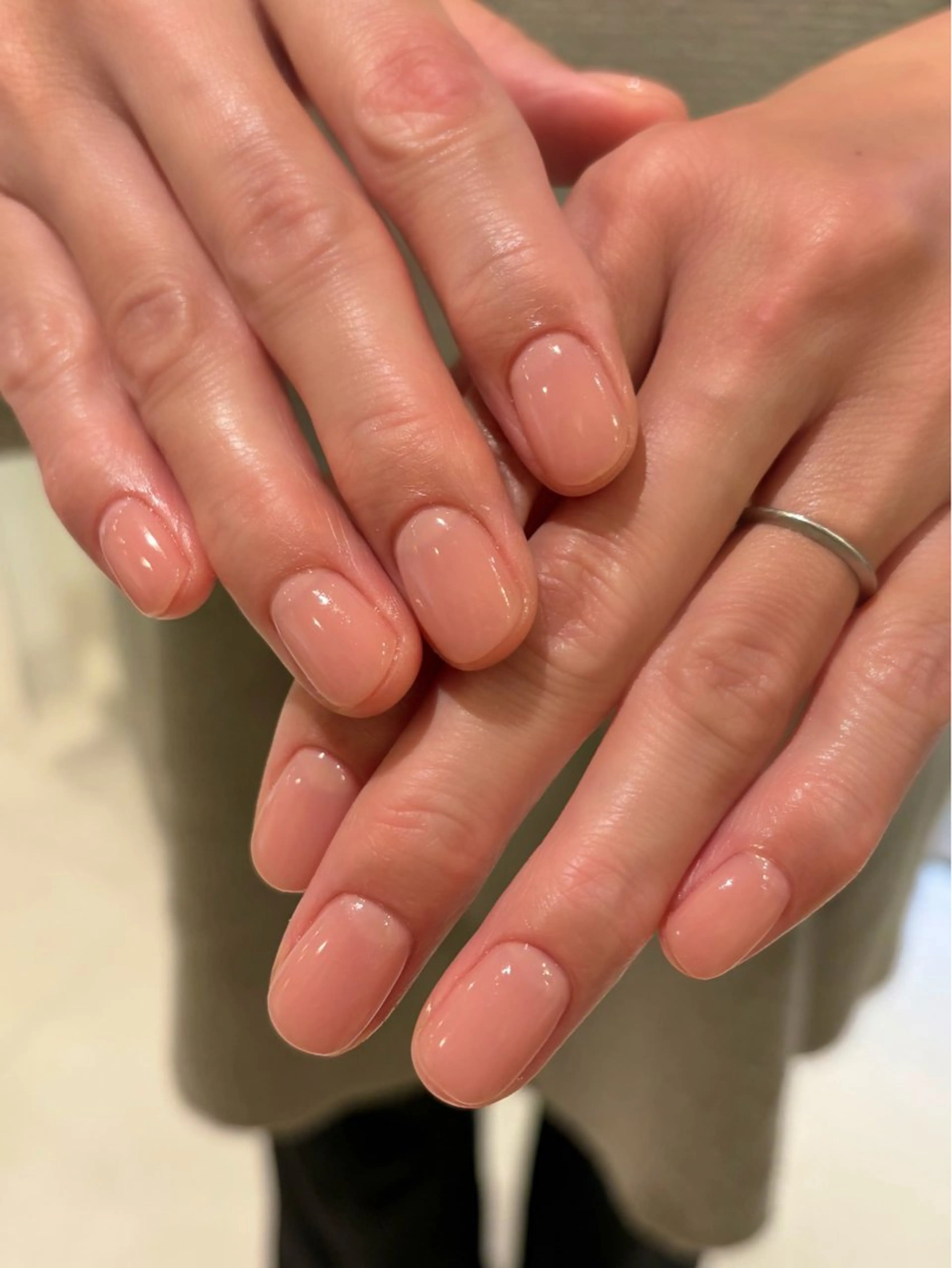 ネイル ワンカラーネイル ハンドネイル salon madre Sakiのネイルデザイン