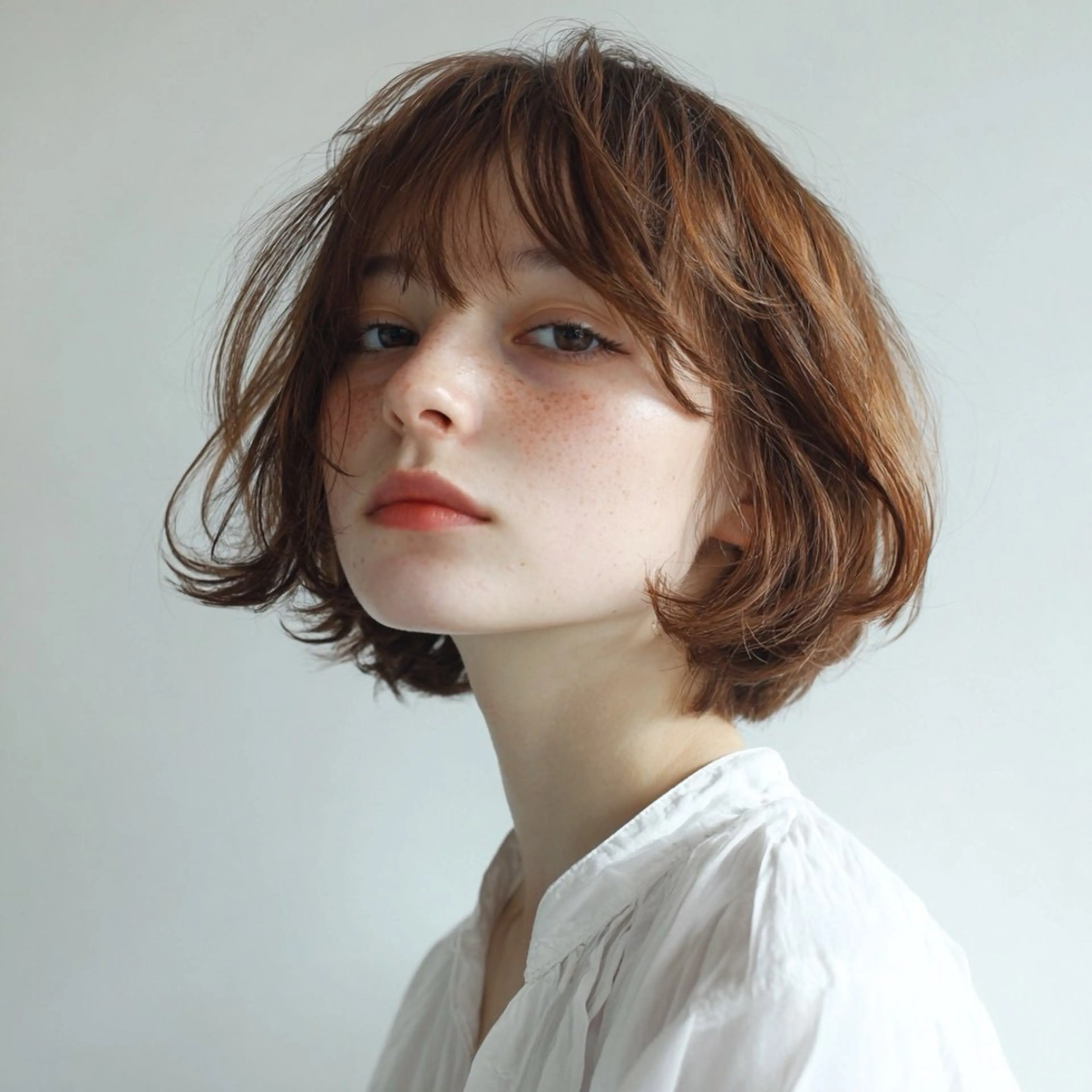 ショート RIENS Xrea nanamiのヘアスタイル