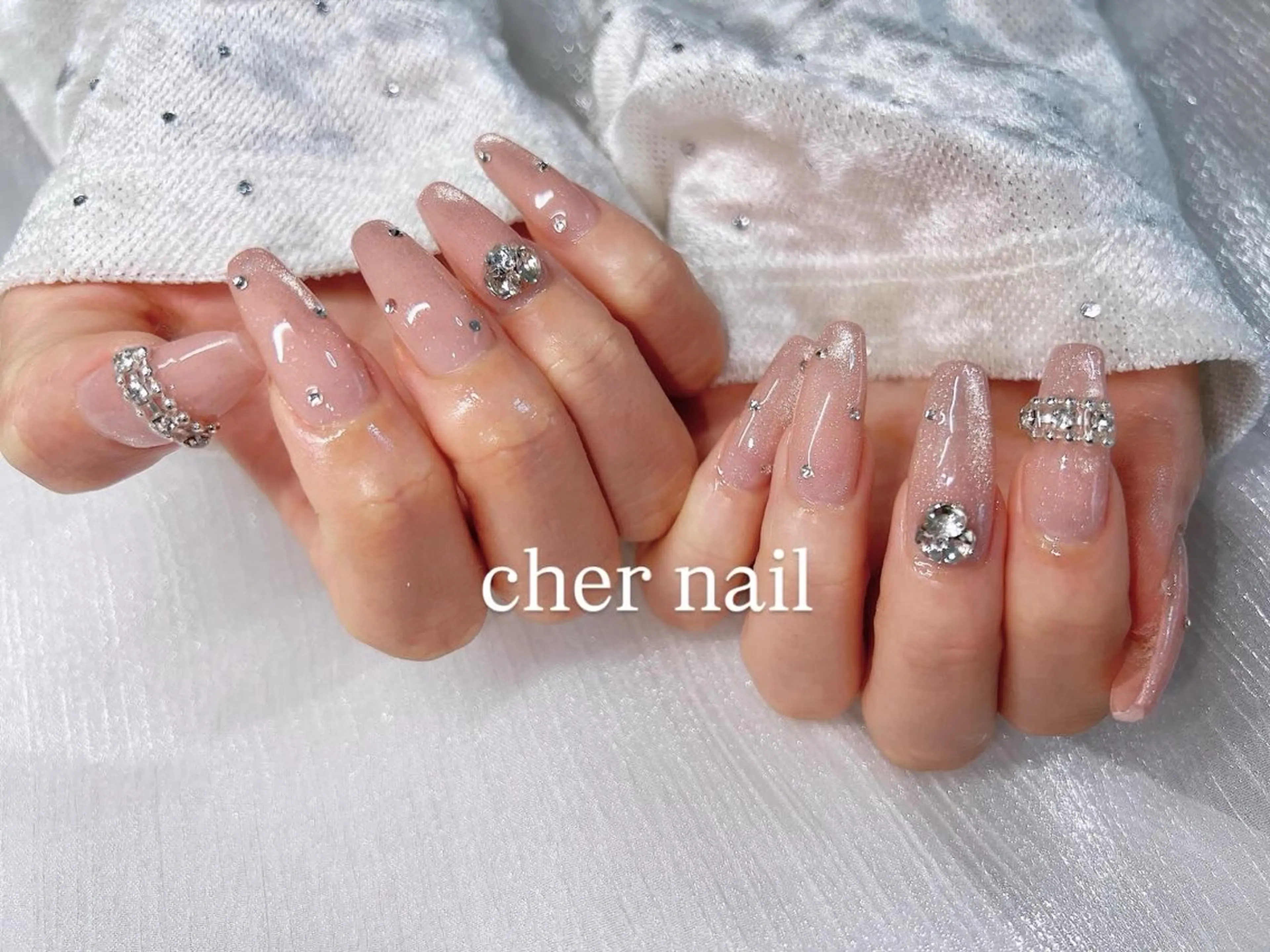 ネイル ハンドネイル CHER NAIL(シェルネイル)所属・cher loydのネイルデザイン