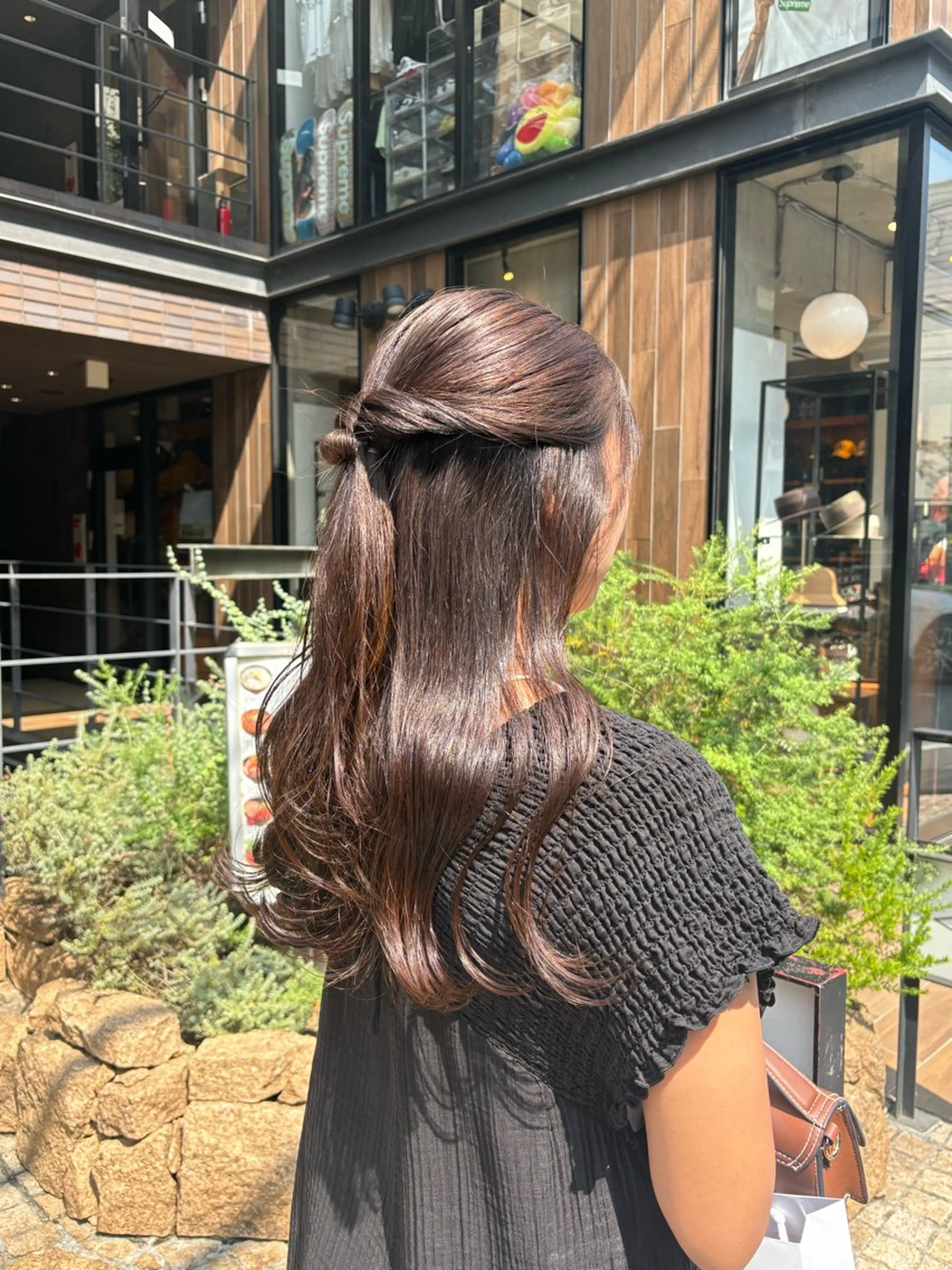 ロング ヘアアレンジ 簡単アレンジ ヘアセット 巻ける縮毛矯正🌸 勝倉　麗のヘアスタイル