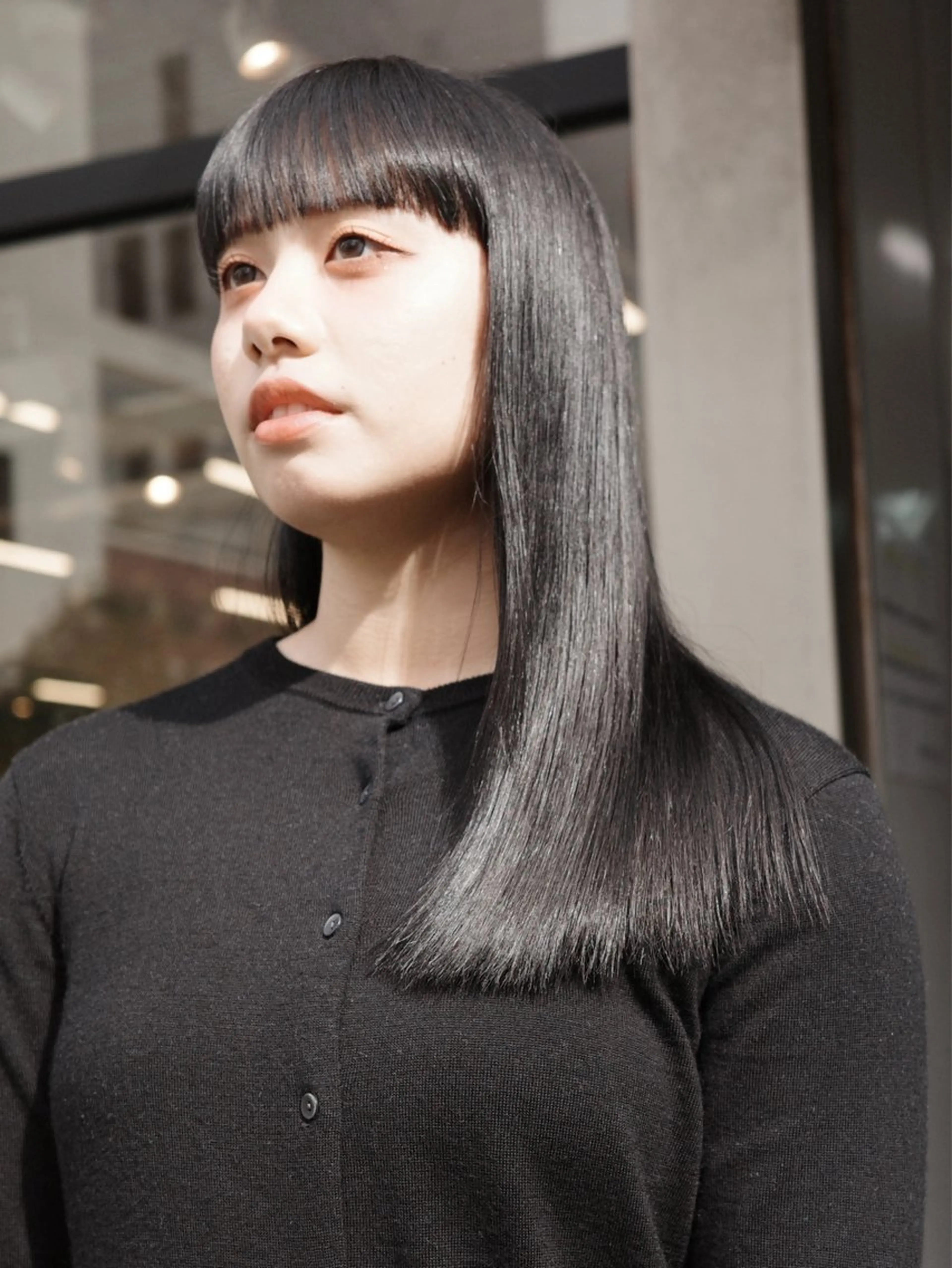 cut + 縮毛矯正の写真