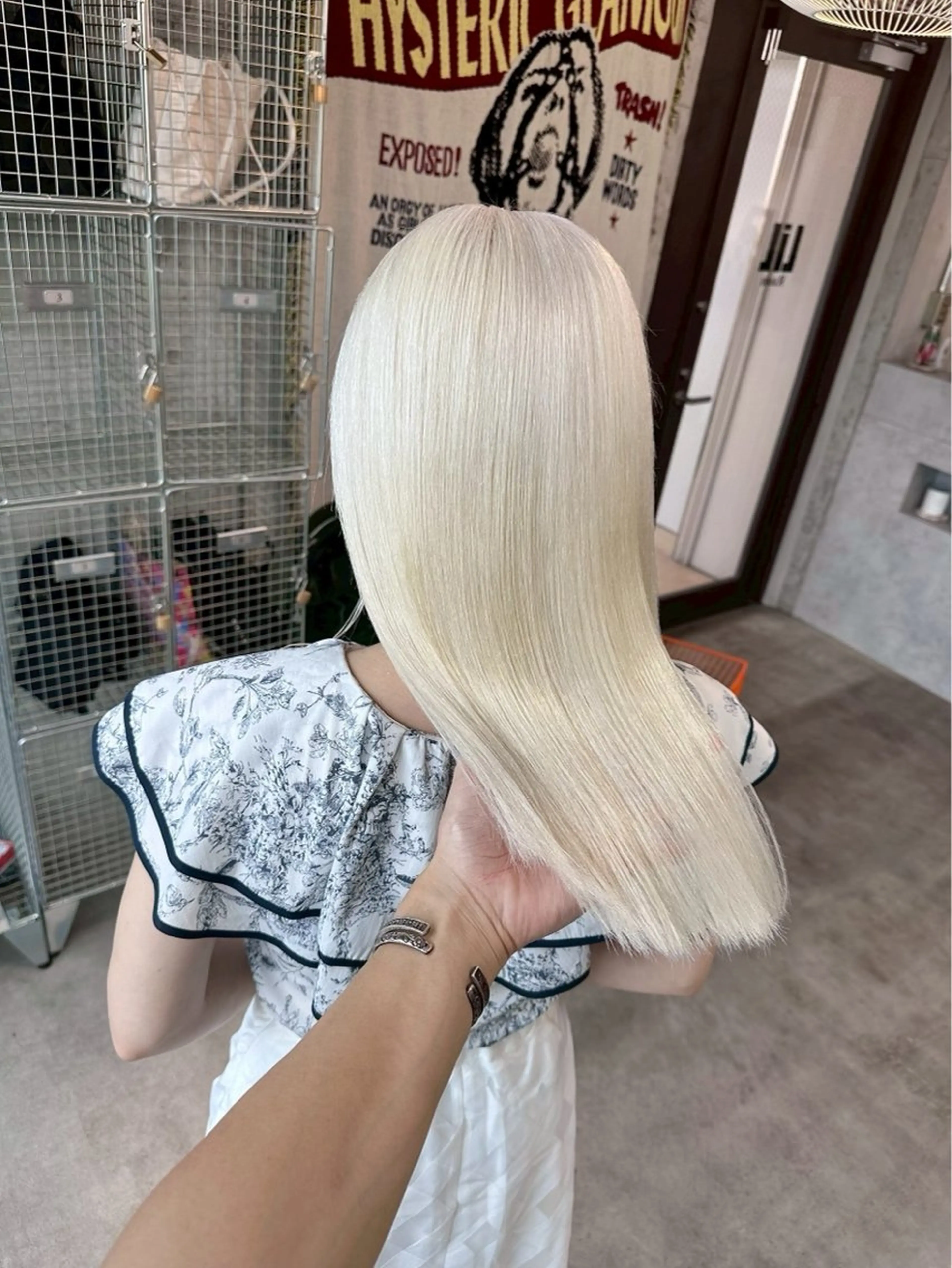 カラー ⭐️ハイトーン⭐️ 💕SAKURA💕のヘアスタイル