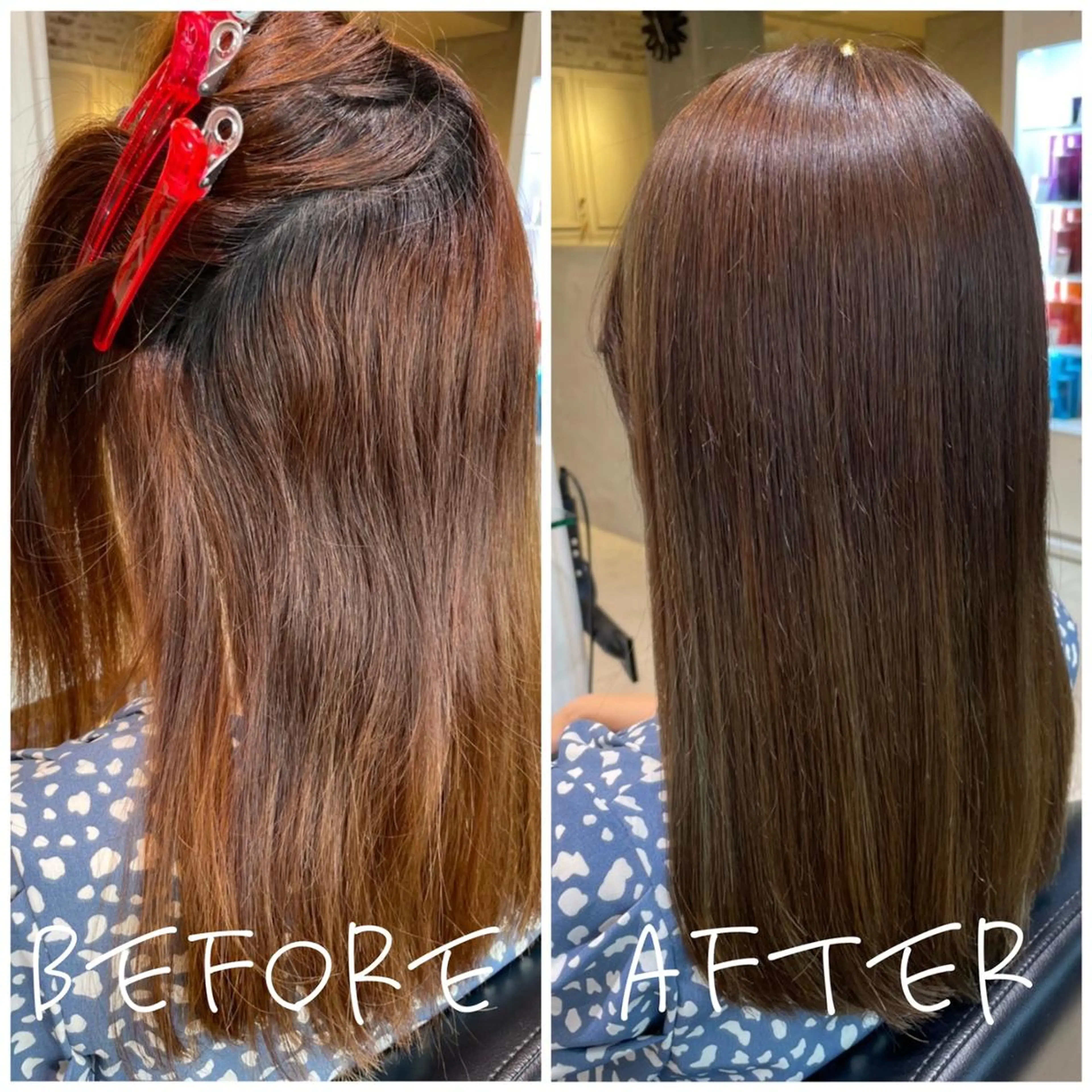 ロング ヤマモト ミナミのヘアスタイル