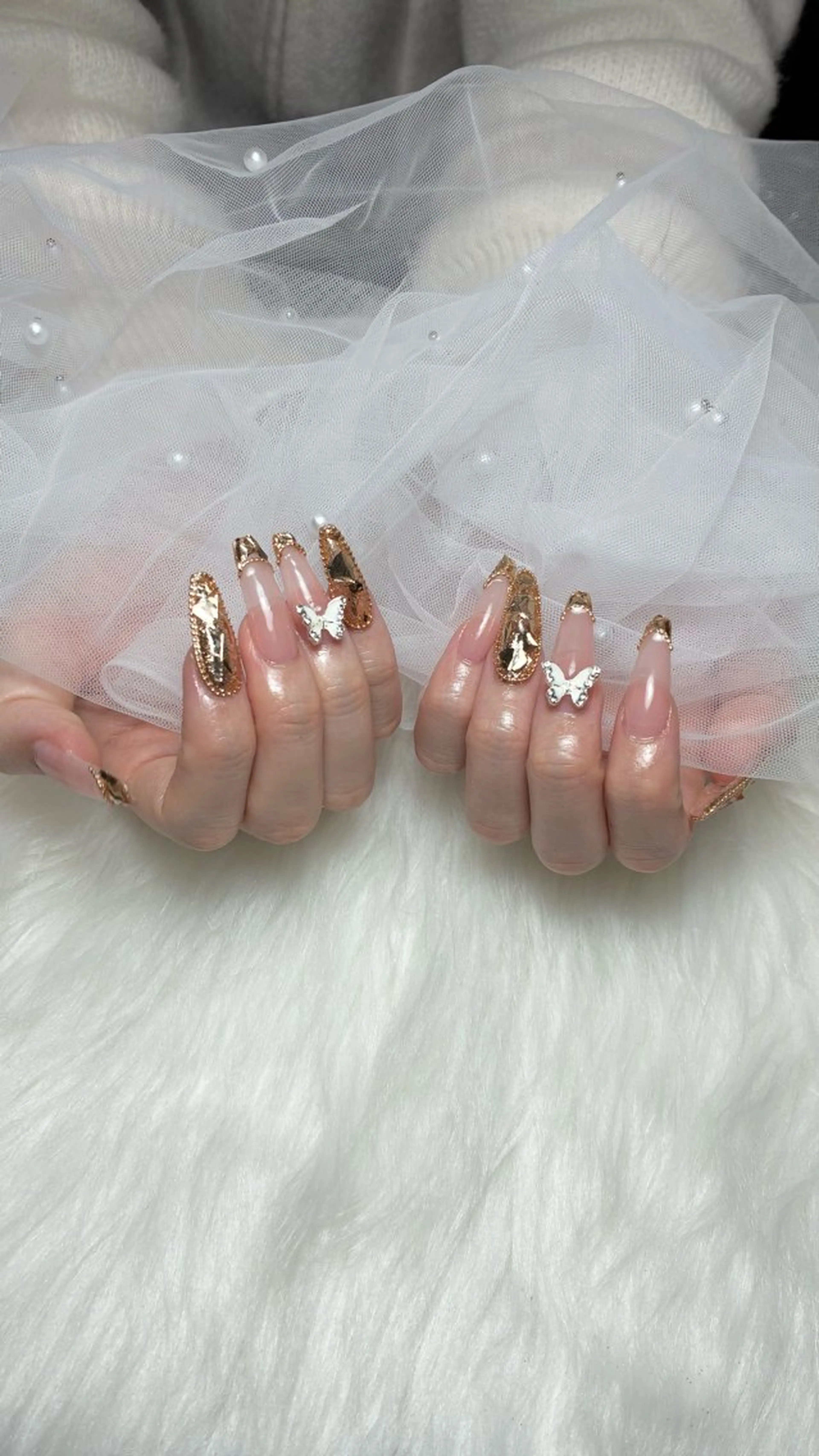 ネイル 成人式 ハンドネイル 70. nail.のネイルデザイン
