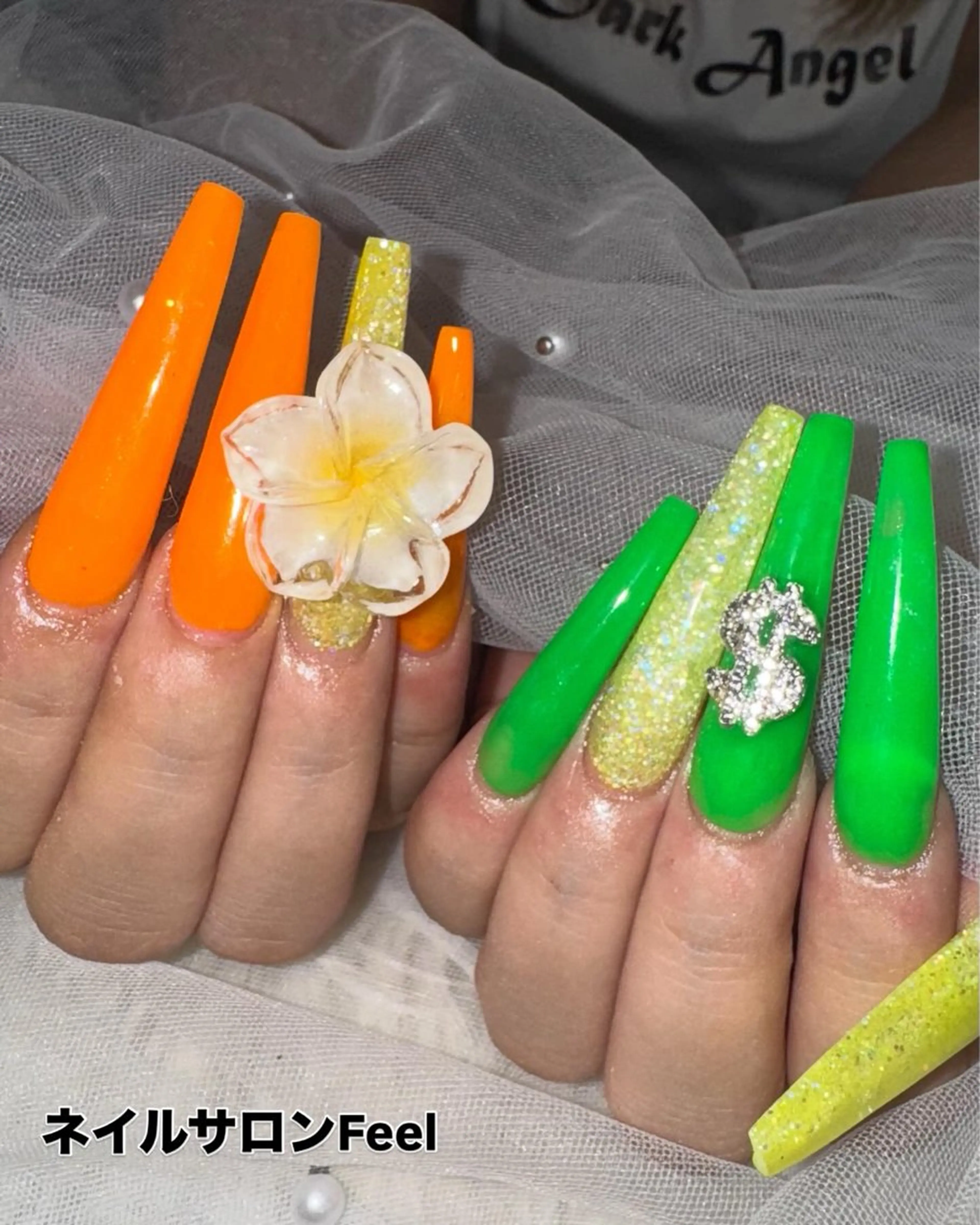 ネイル ハンドネイル ネイルサロンfeel茂原店所属・Feel ‪‪☺︎‬Yuriaのネイルデザイン