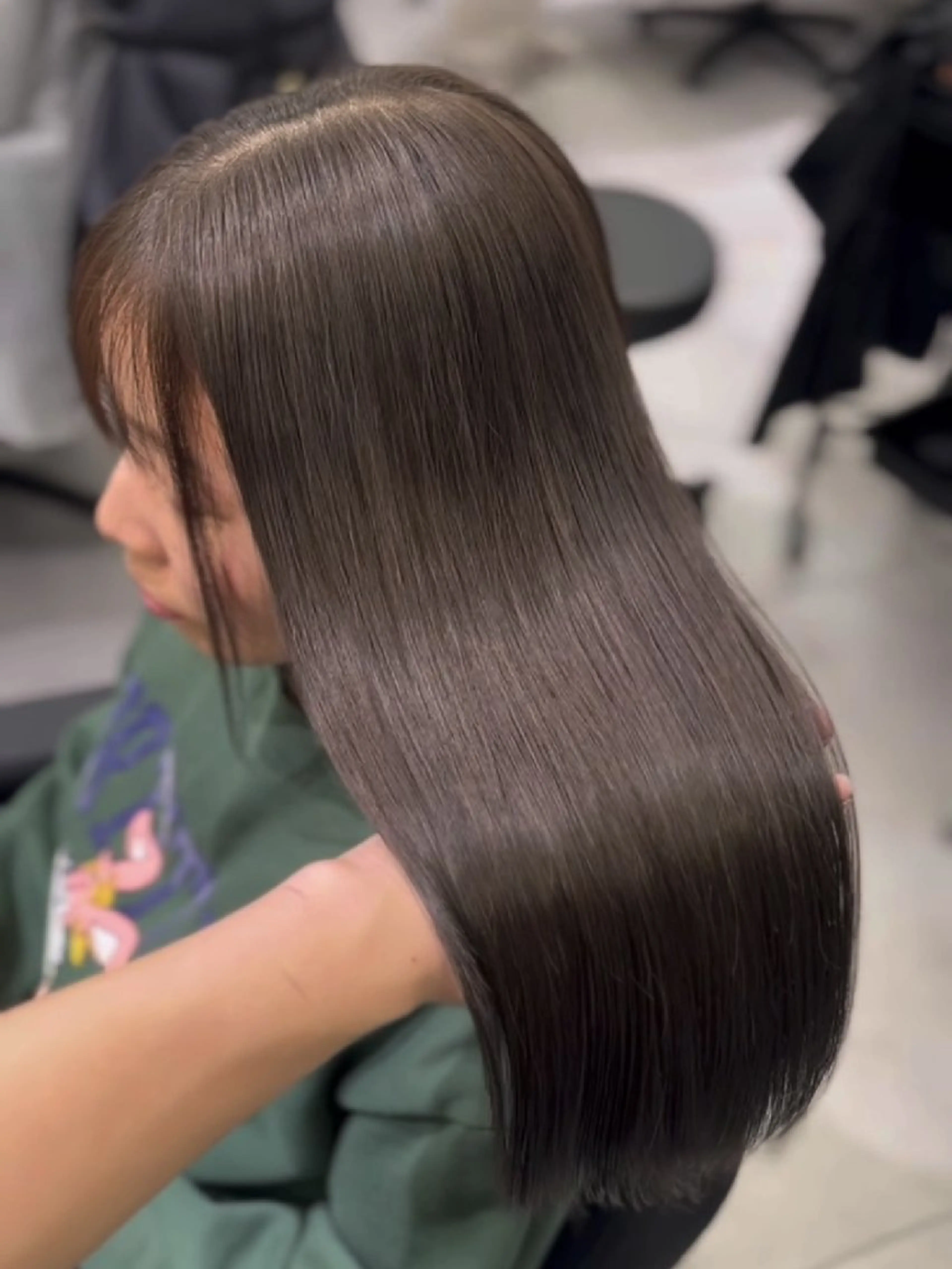 ［髪質改善Level★★★]カット+透明感カラー+バイカルテトリートメント¥9900の写真