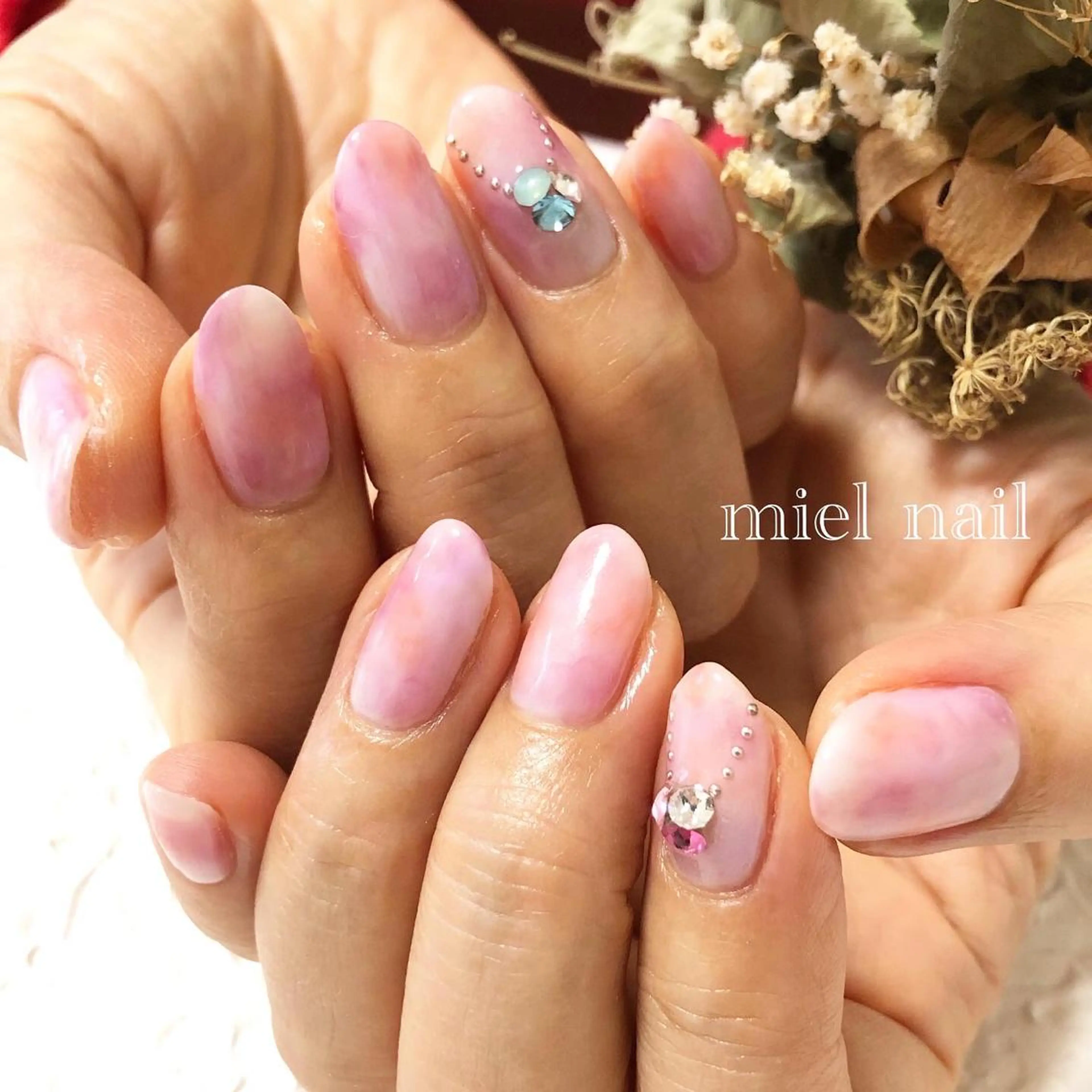 ネイル ハンドネイル miel nailのネイルデザイン