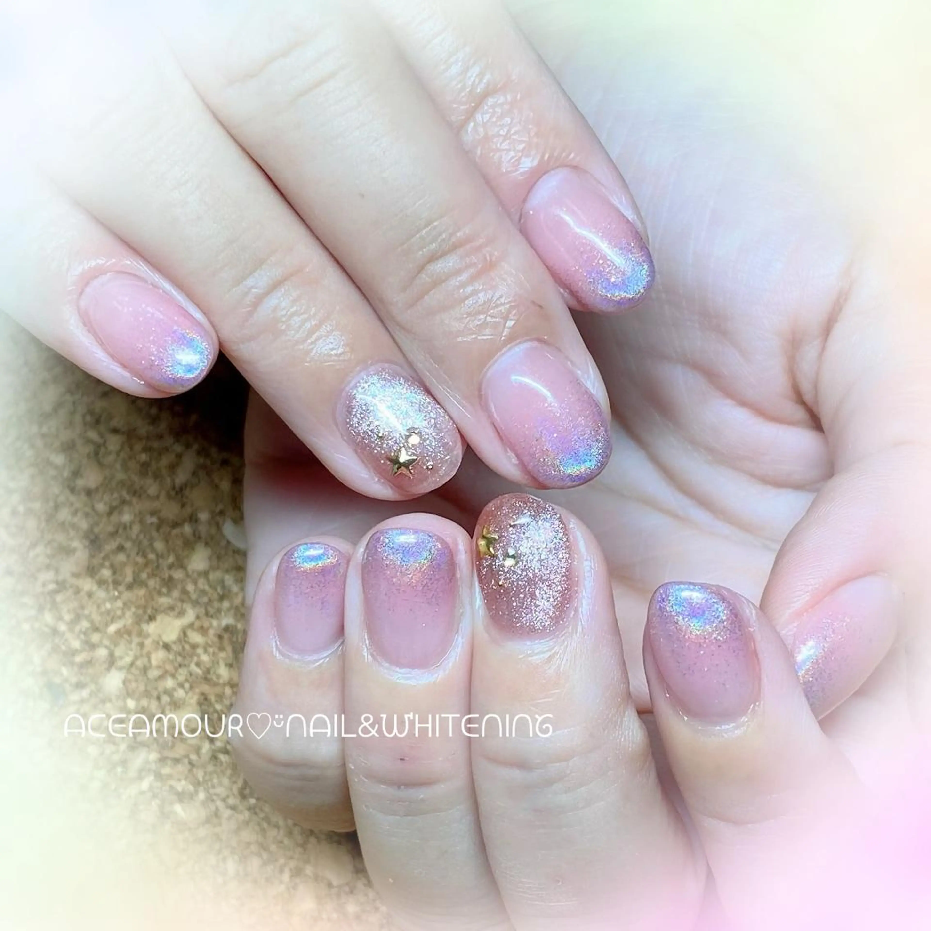 ネイル ネイル/耳つぼ /新ホワイトニングのネイルデザイン