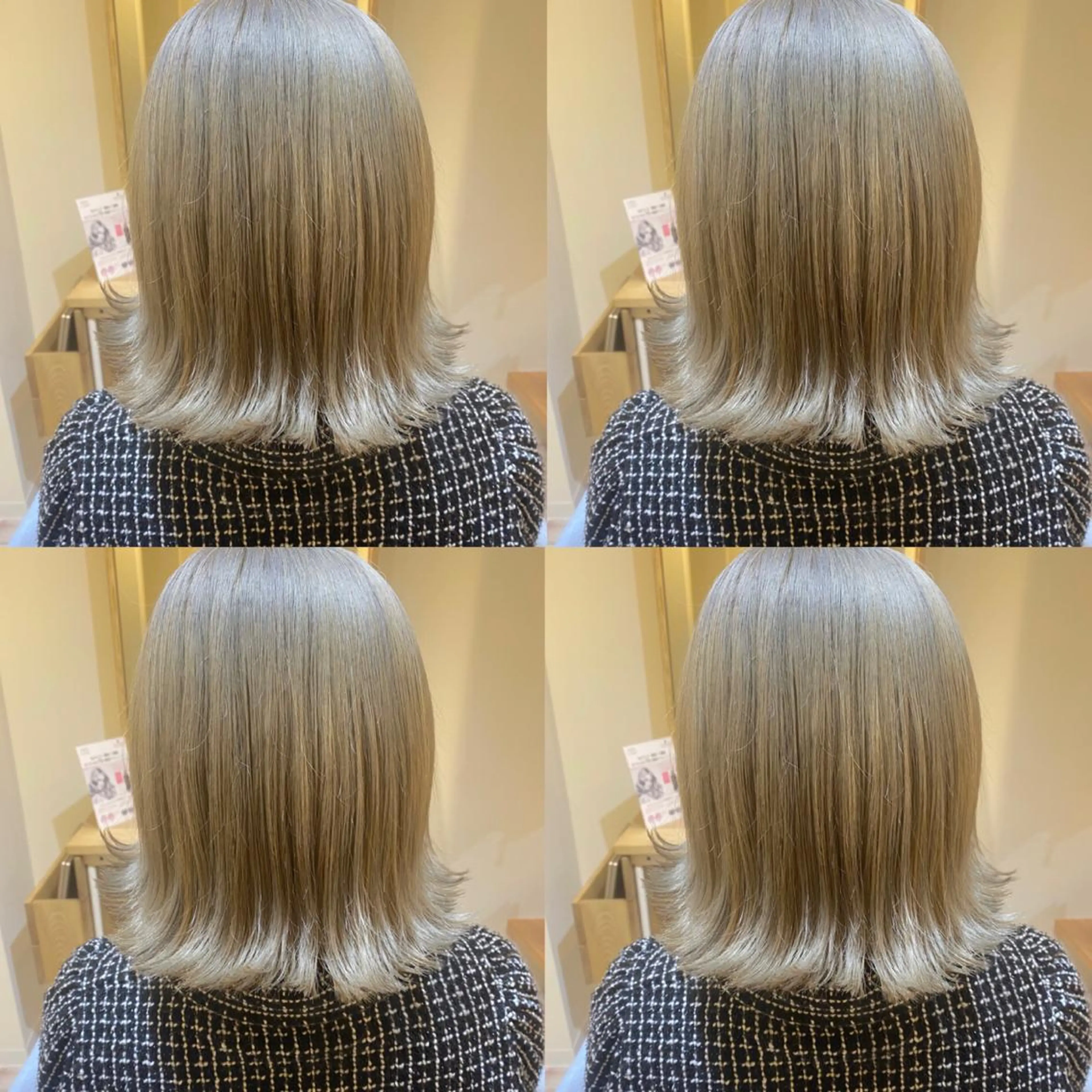 ミディアム カラー hair&relax salon アトレ所属・金島 青のヘアスタイル