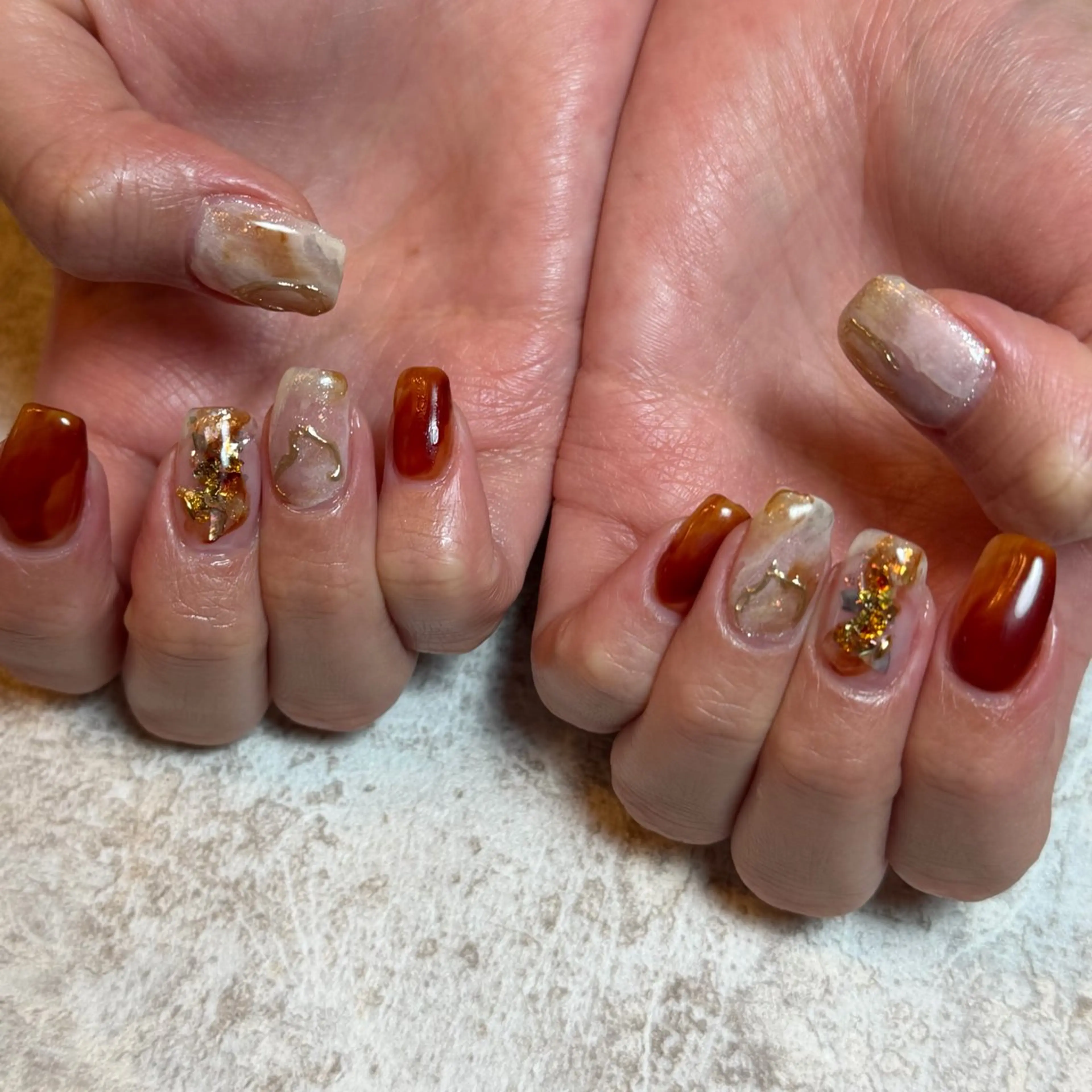 ネイル 自由が丘サロン あやめ💅のネイルデザイン