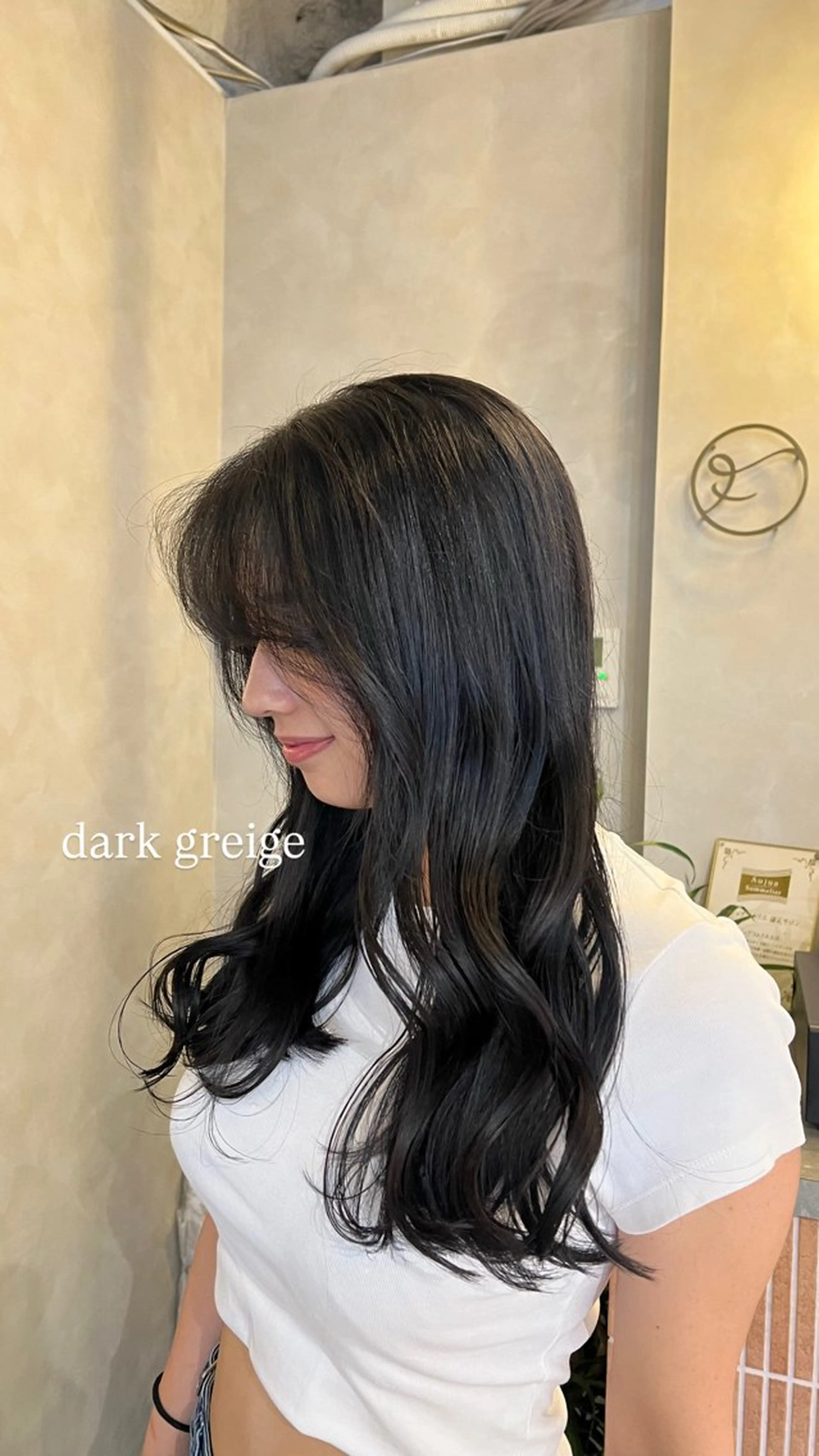 ロング カラー 梅田/似合わせボブ /顔周り/RINKAのヘアスタイル