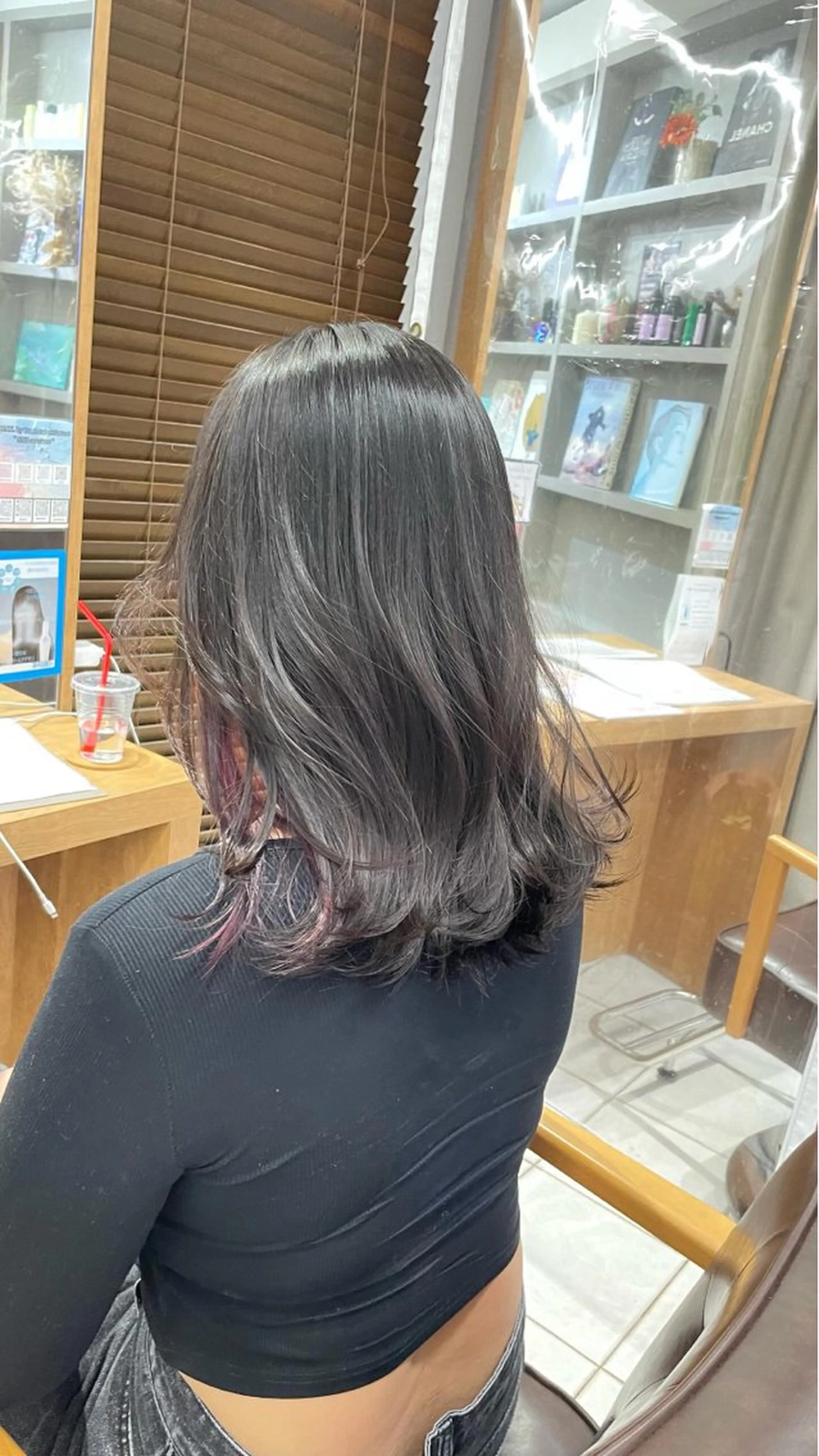 ミディアム カラー 井上諒祐 /スタイリストのヘアスタイル