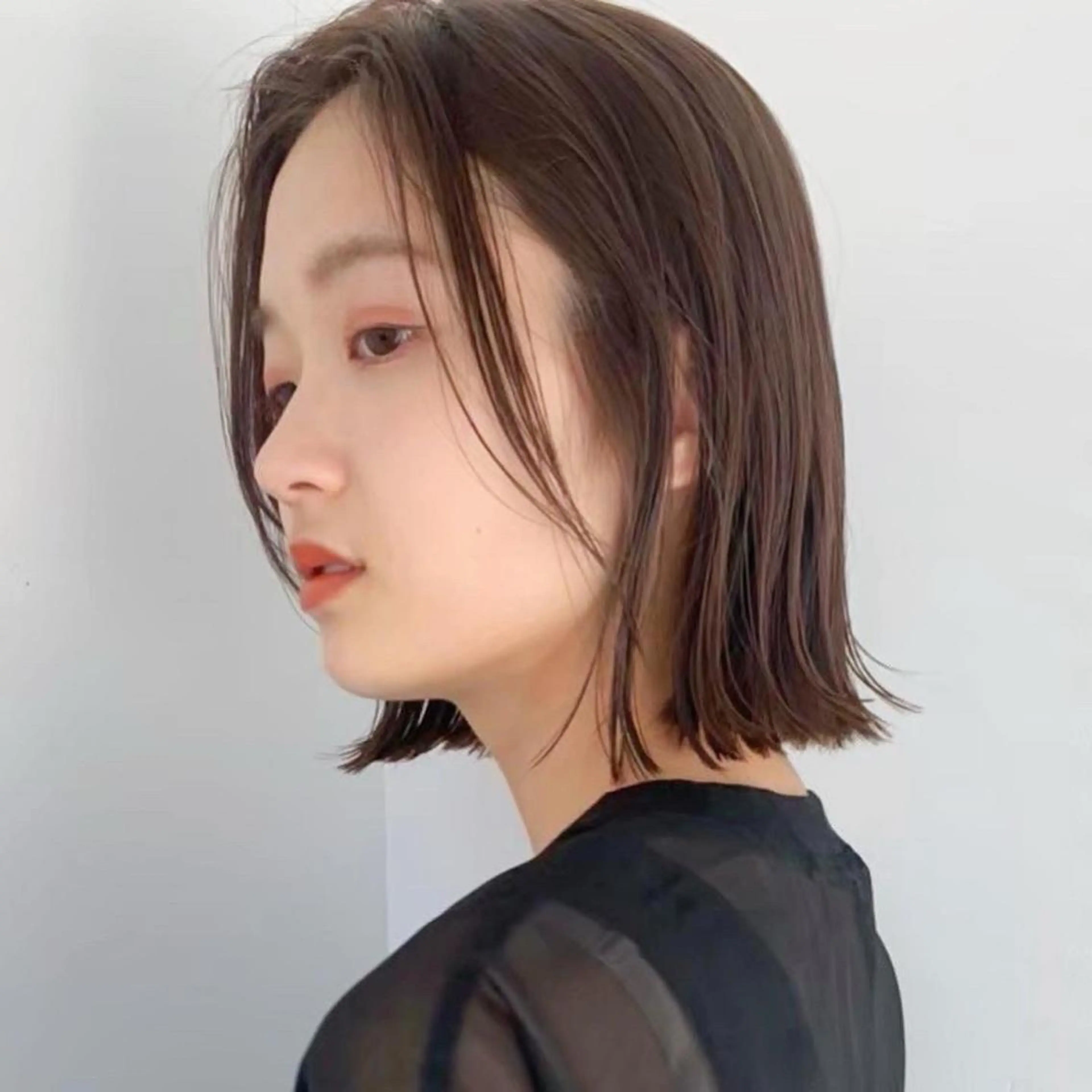 ミディアム カラー カット トリートメント 🌱小顔ヘア/ボブ ミディアム/双葉🌱のヘアスタイル