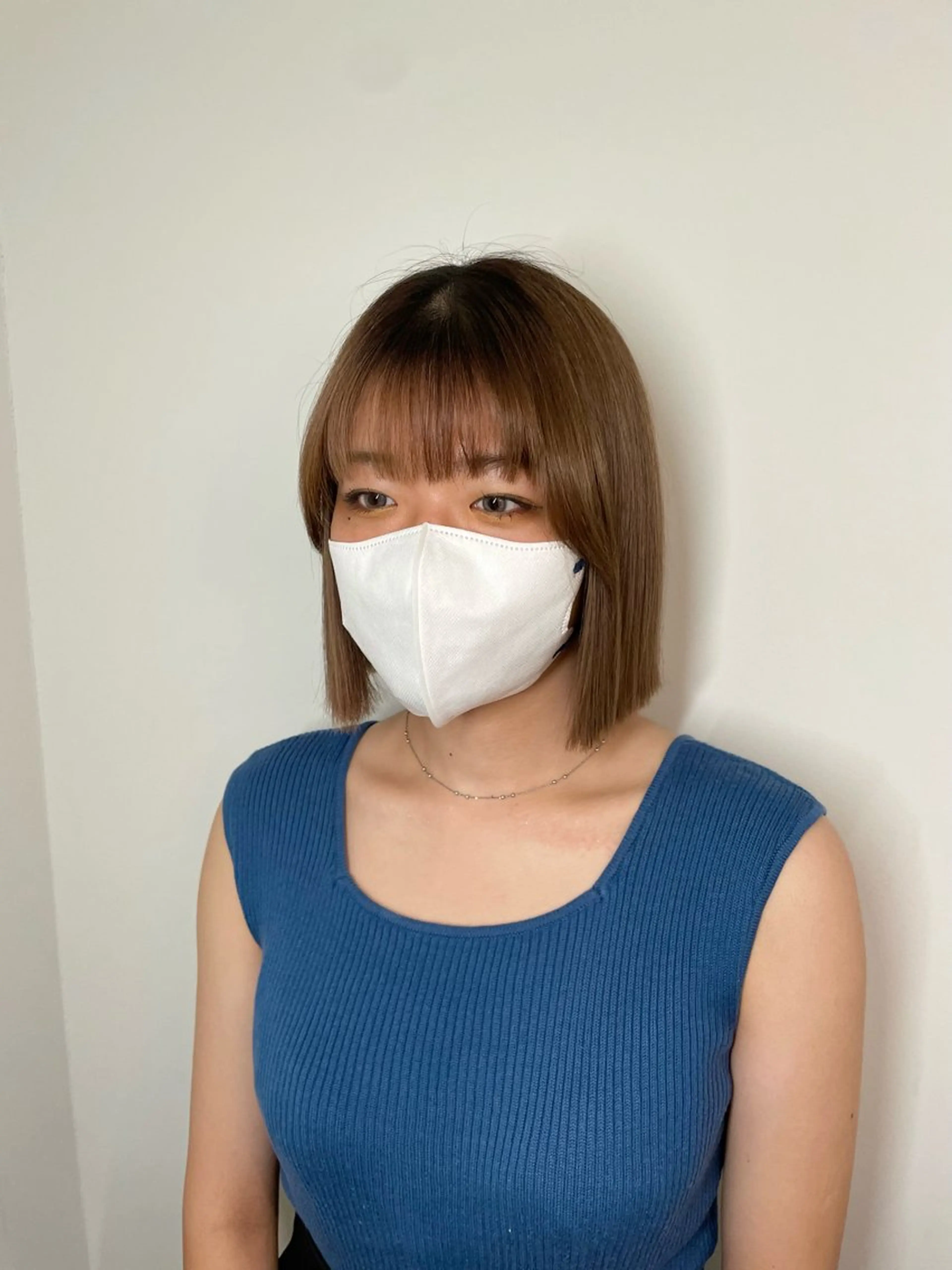 ショート ボブ yu-kaハッシュ カット/韓国レイヤーのヘアスタイル