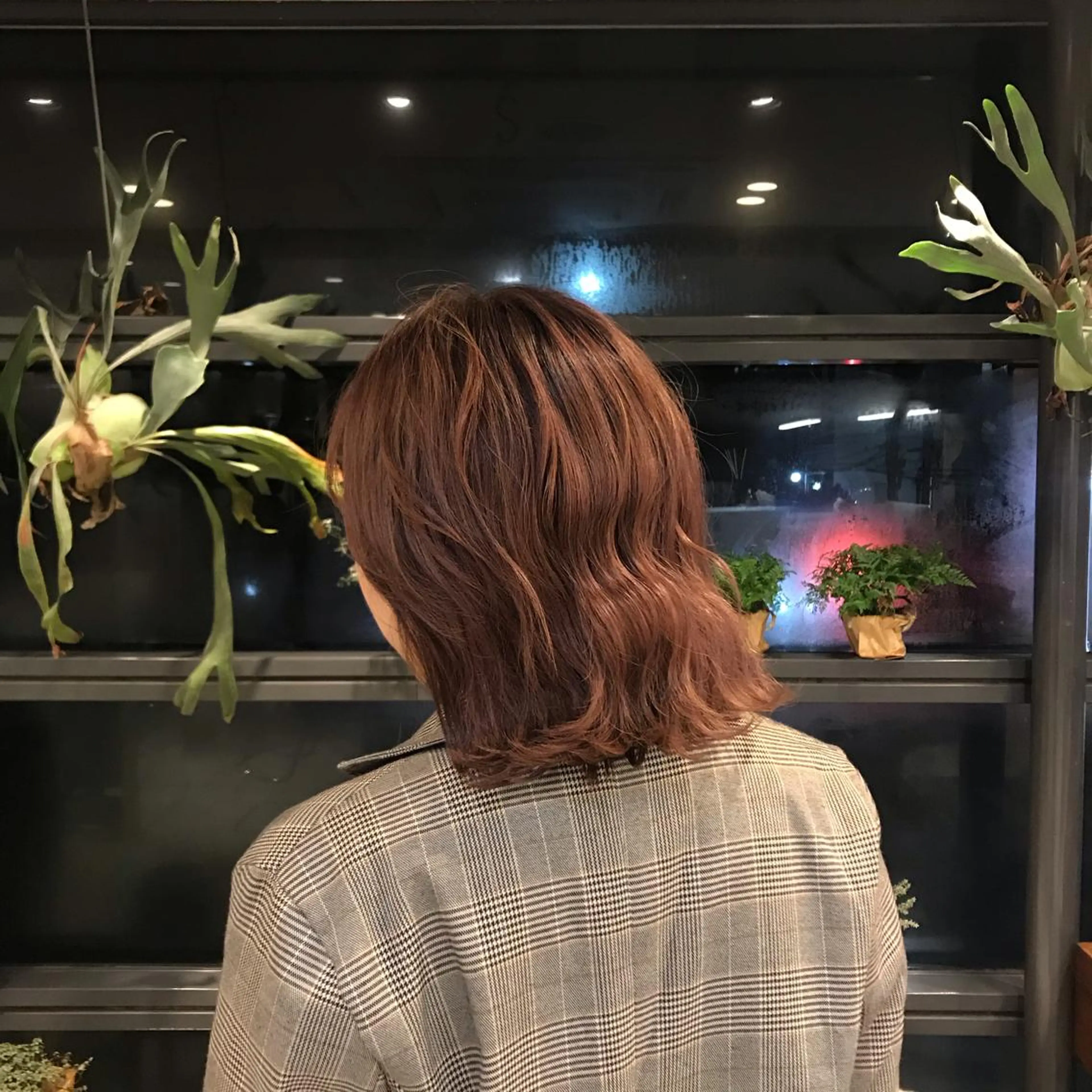 ミディアム 菅原 彩加のヘアスタイル