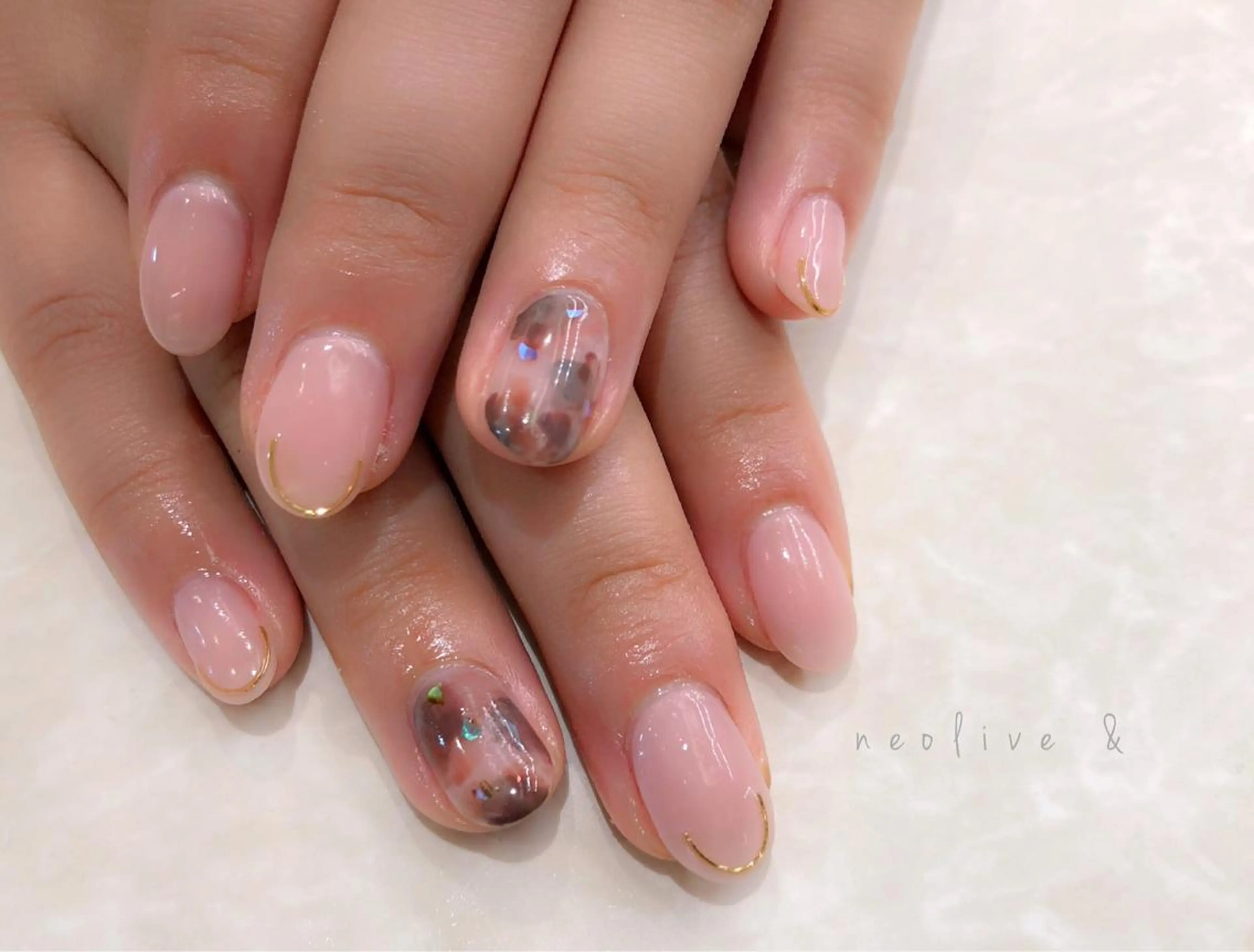 ネイル マツエク・マツパ Yuriko Omi パラジェル/渋谷のネイルデザイン