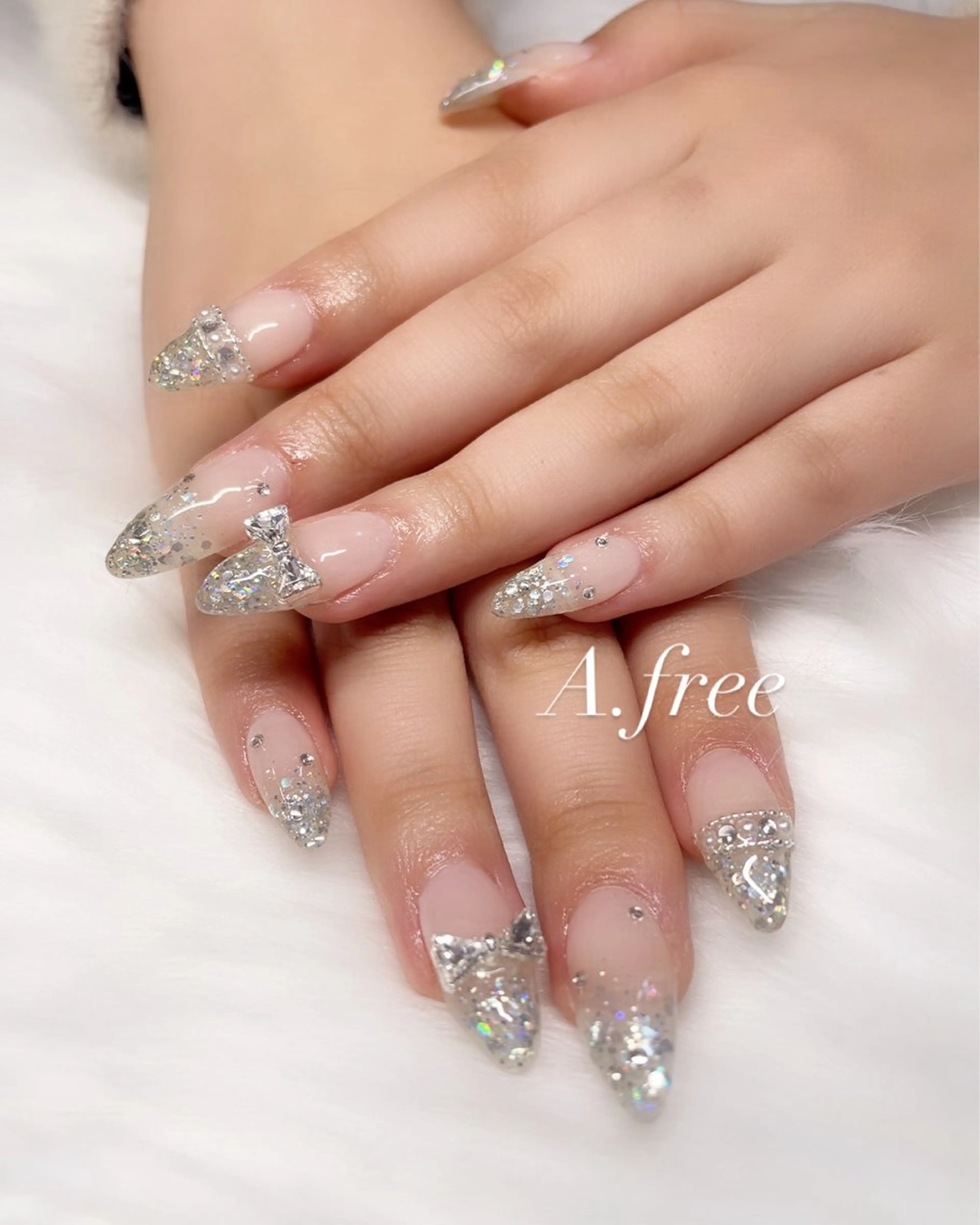 ネイル A.free✧*｡ アレルギー対応✧*｡のネイルデザイン