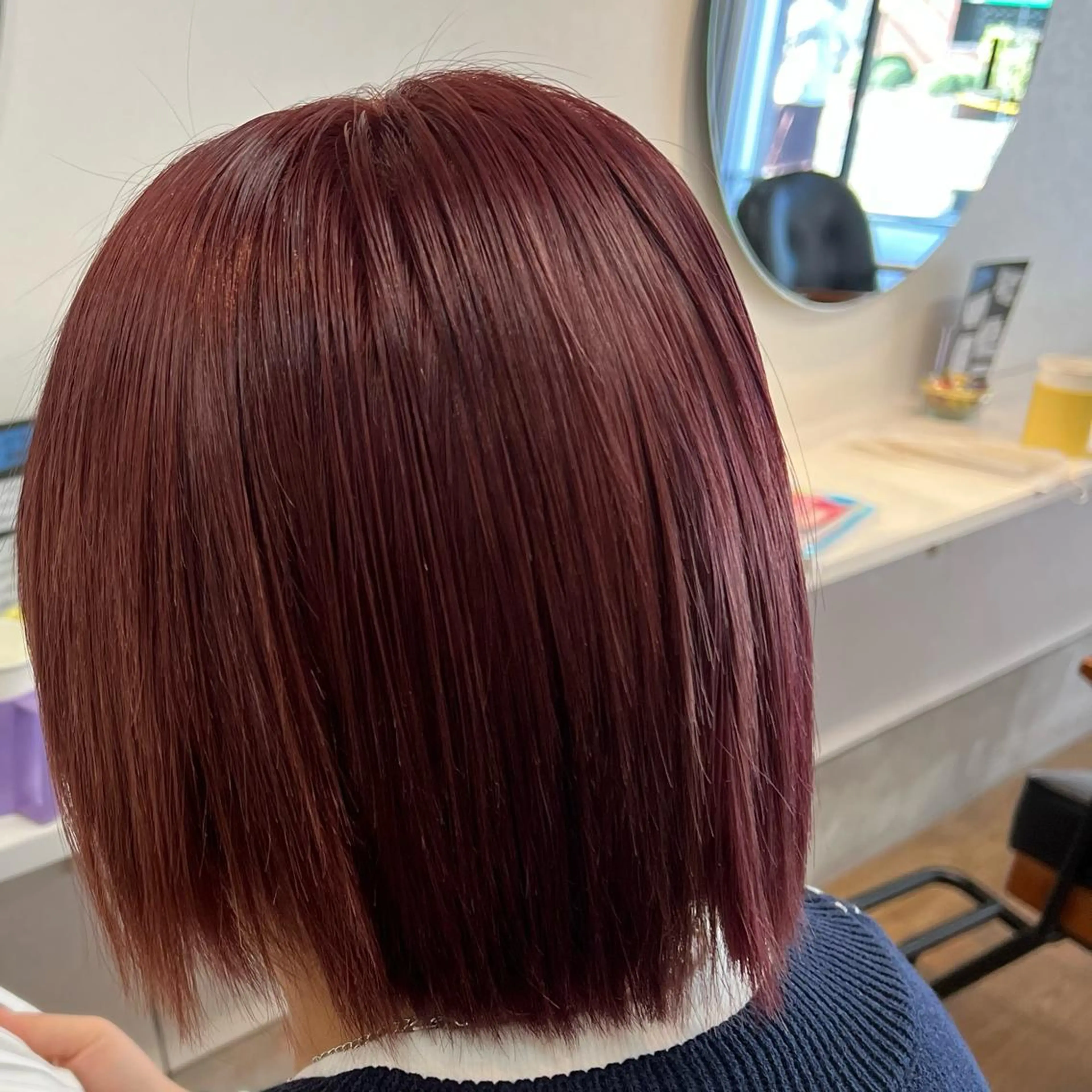 カラー イシイ ハルナ 🤍のヘアスタイル