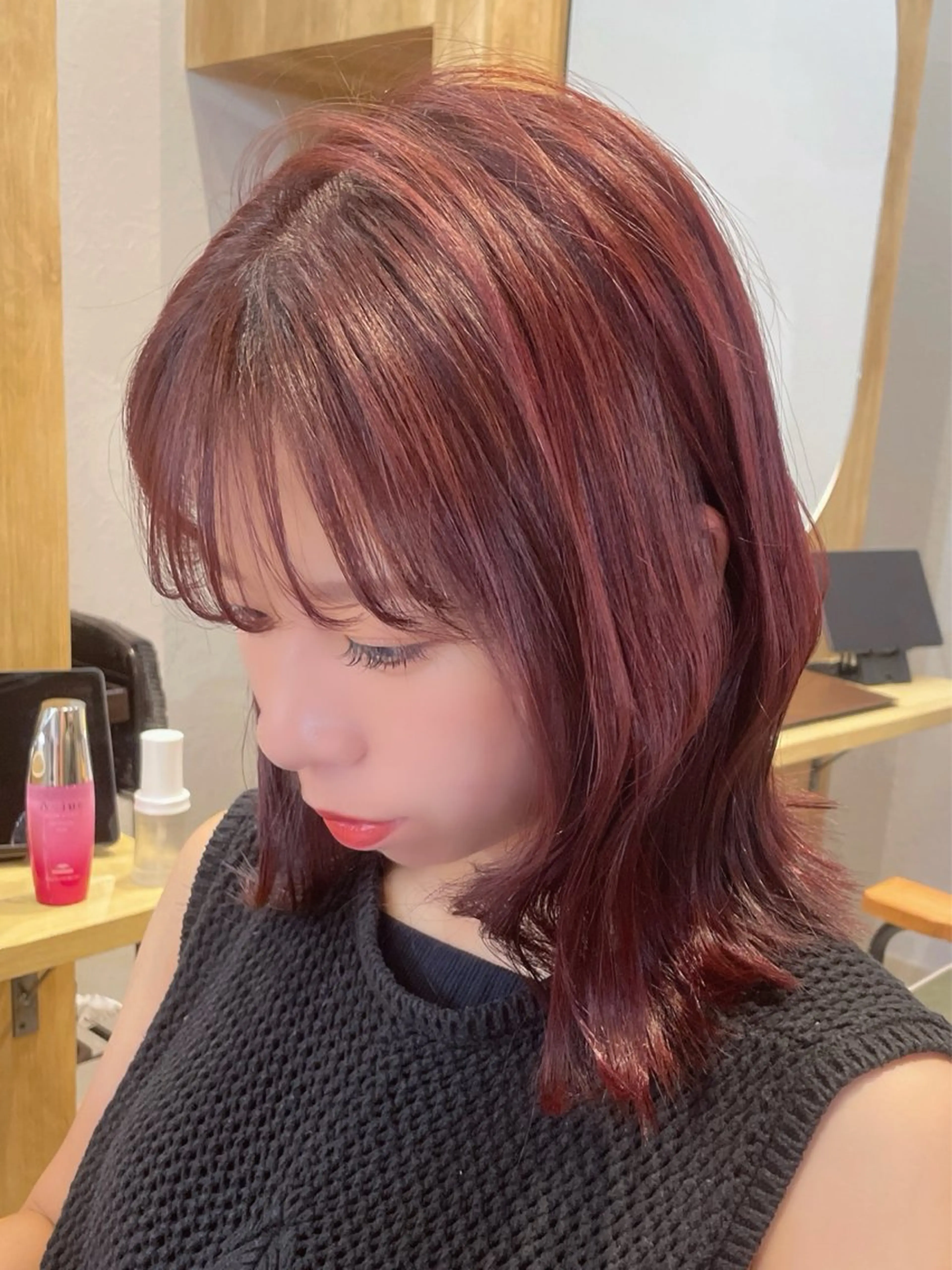 ショート カット ヘアカラー トリートメント INCE HAIR京都四条大宮所属・似合わせカット/ 顔周りカット/まりなのヘアスタイル