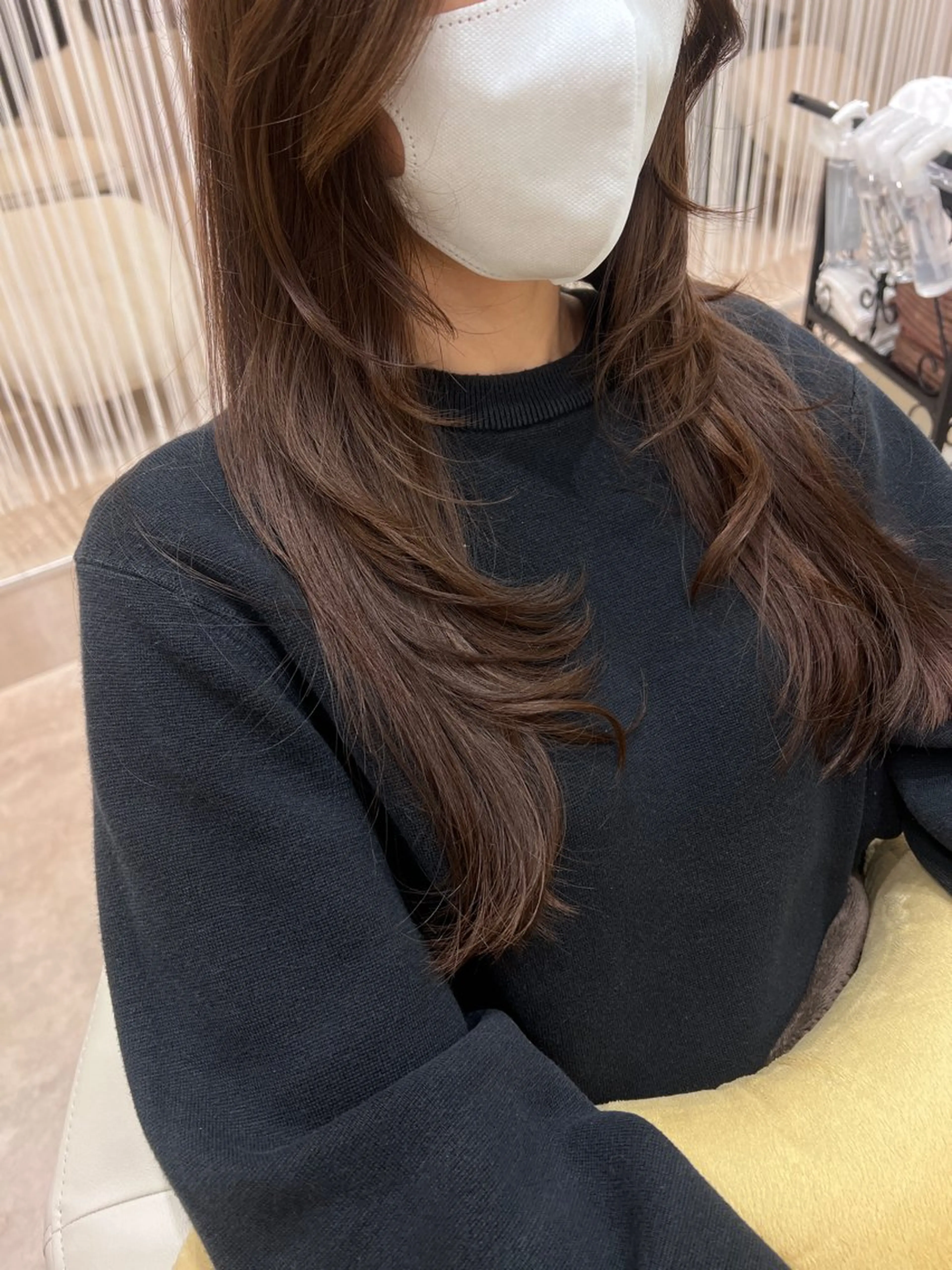 ロング カット FEERIE 晴海店 荒木優菜のヘアスタイル