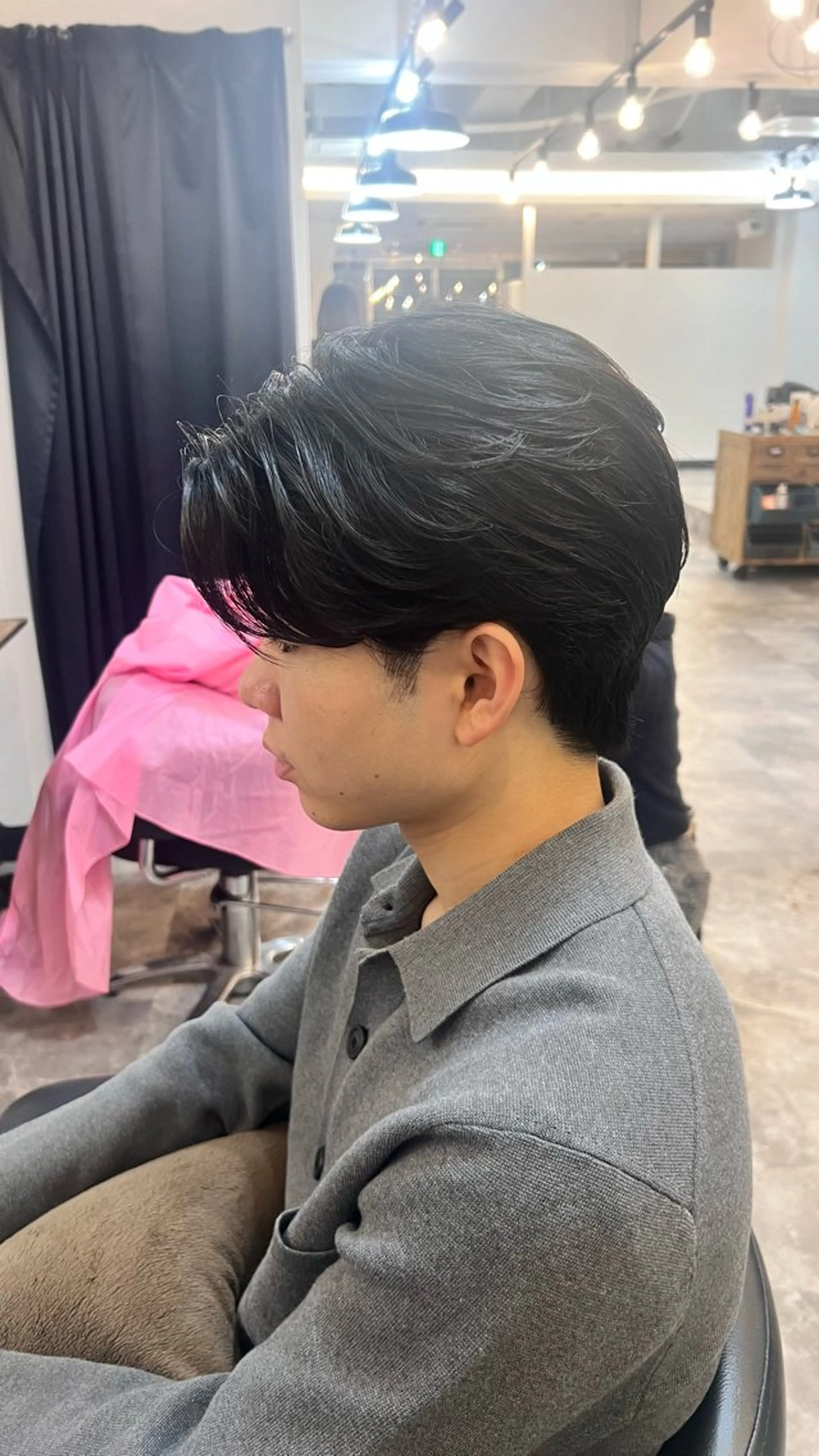 パーマ メンズ カット パーマ 毛流れ職人 /和田瑞生のヘアスタイル