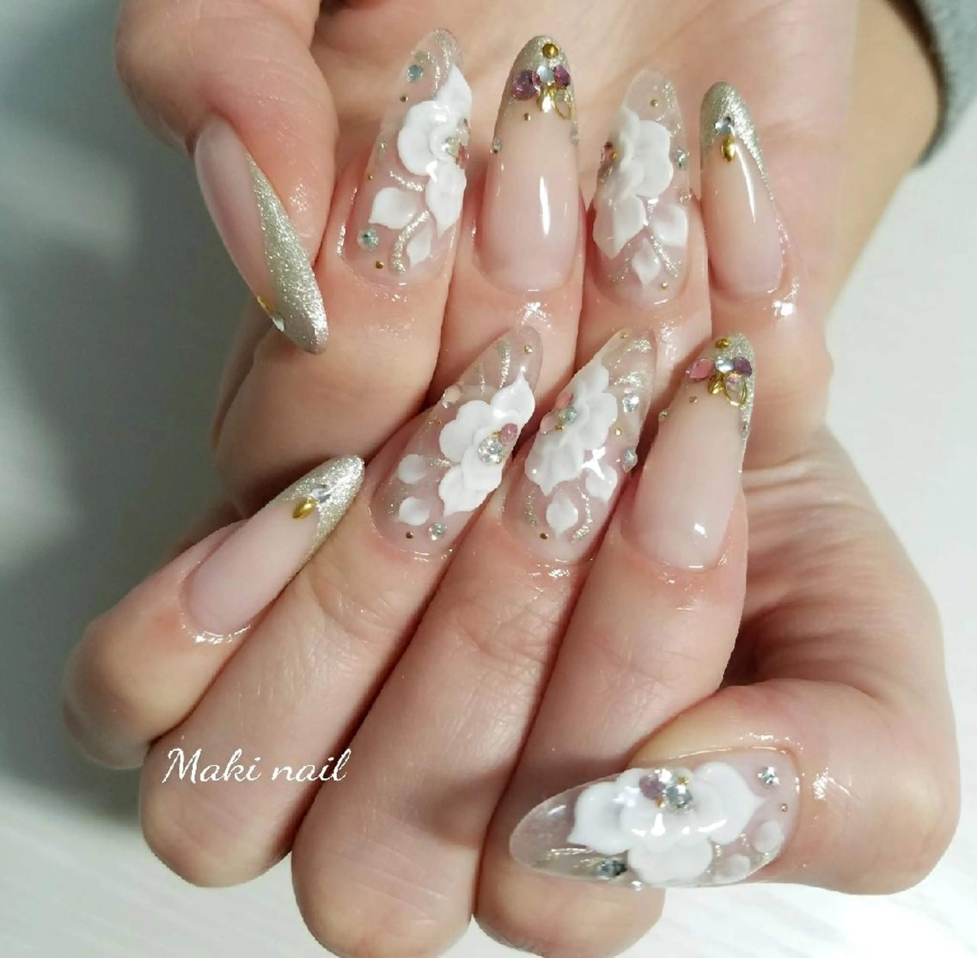 ネイル ジェルネイル スカルプネイル   MAKI NAILのネイルデザイン