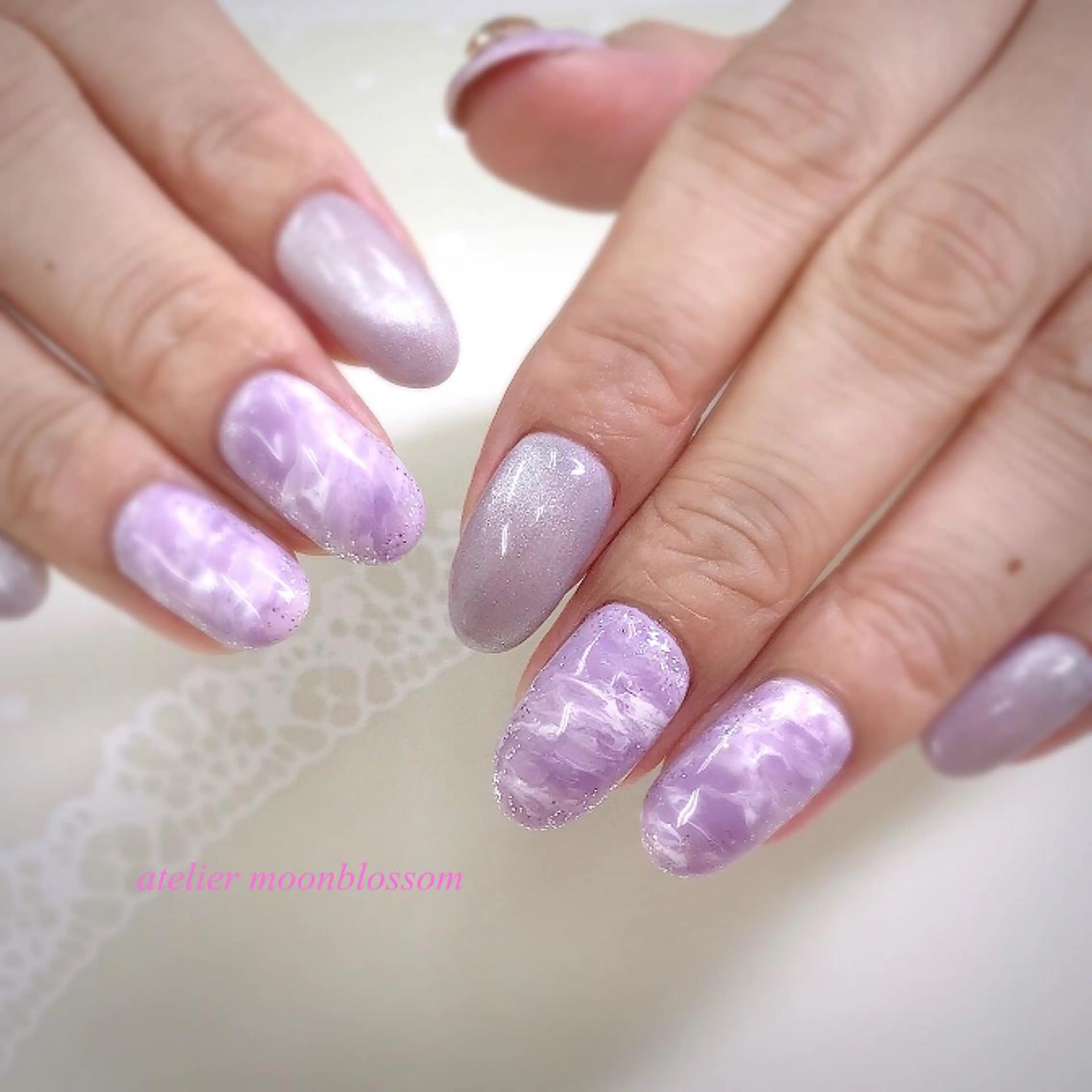 ネイル アトリエ ムーンブロッサムのネイルデザイン