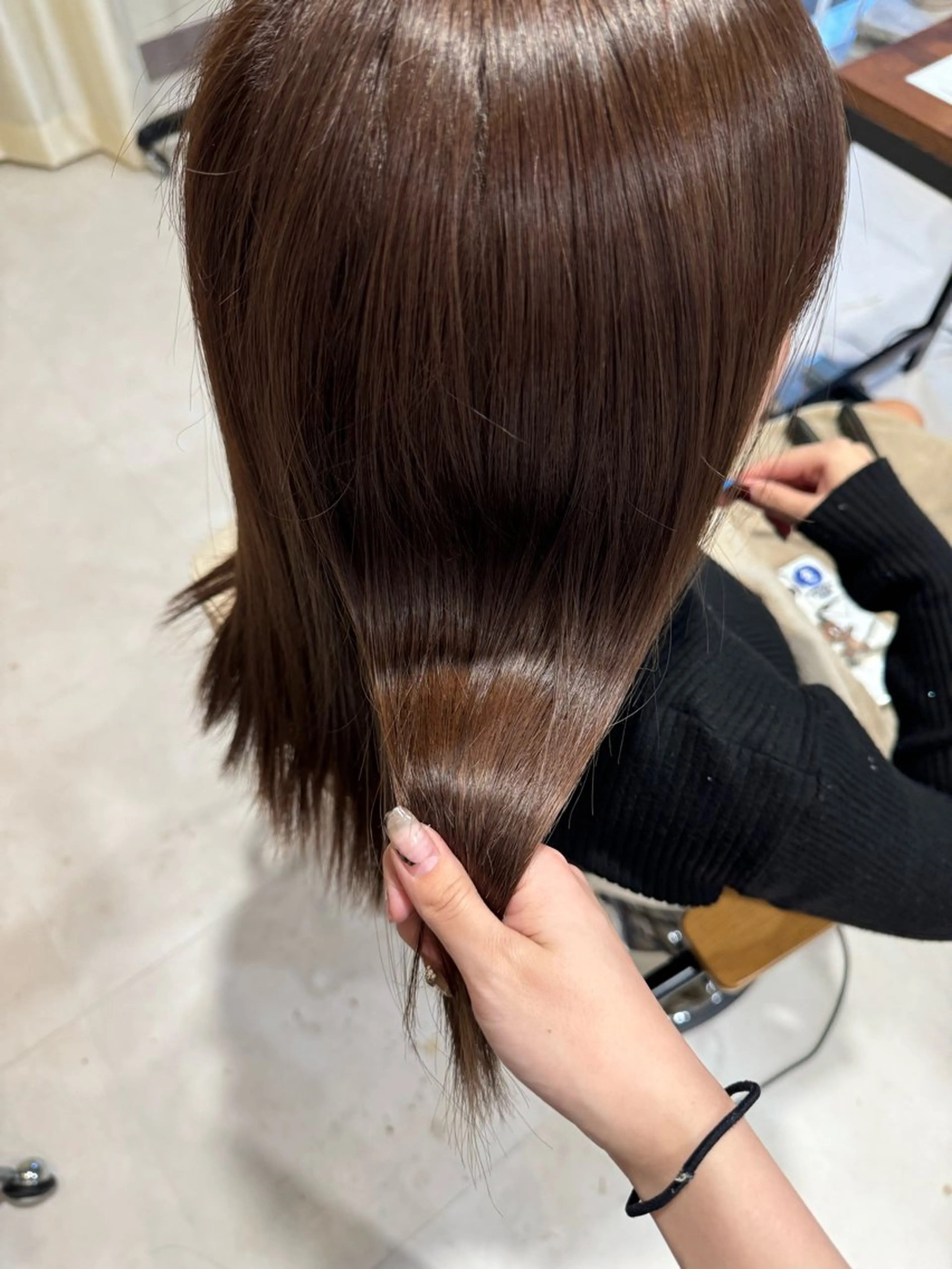 【待望の髪質改善メニュー！】髪質改善カラー＋カット＋トリートメントの写真