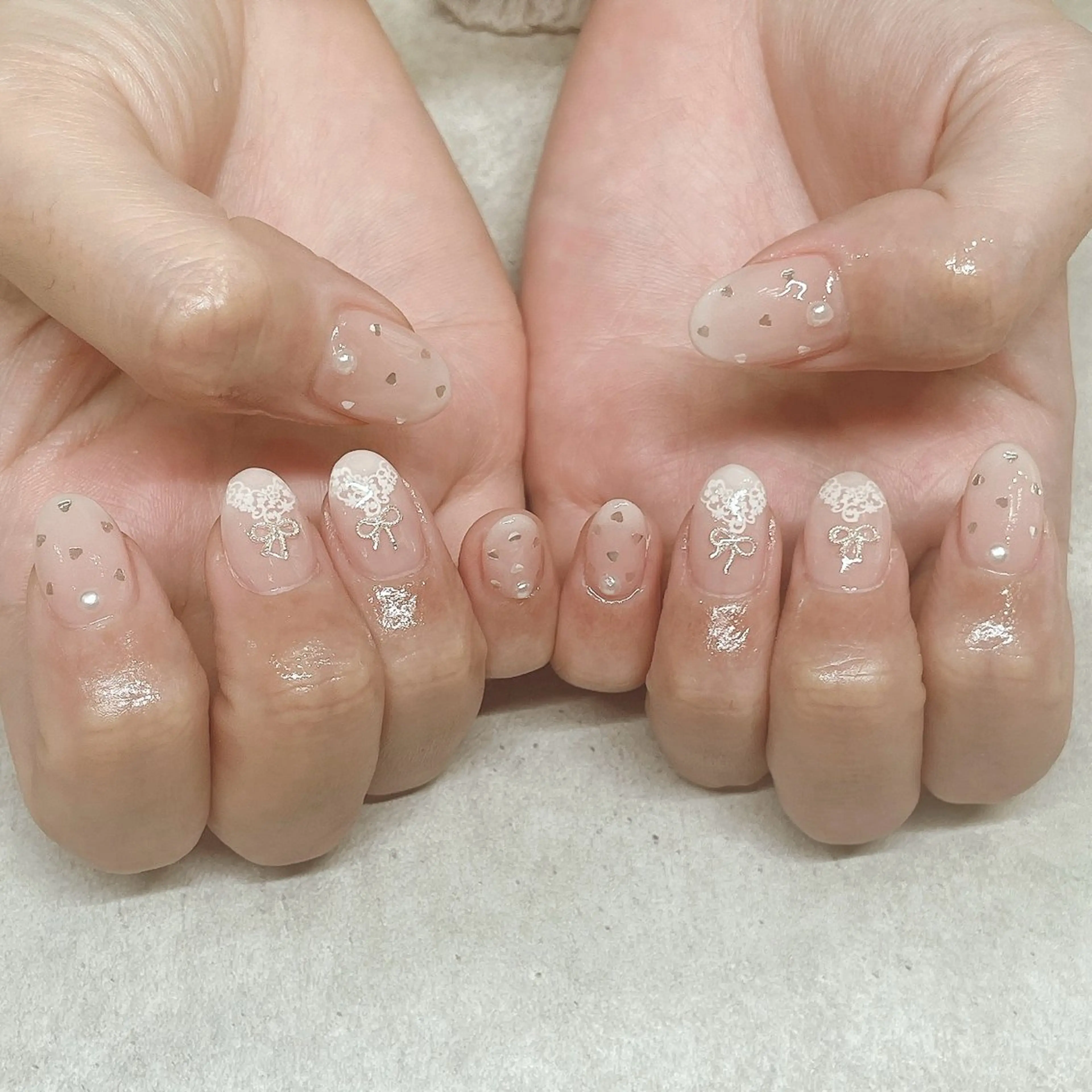 ネイル ハンドネイル A85G ayakoのネイルデザイン