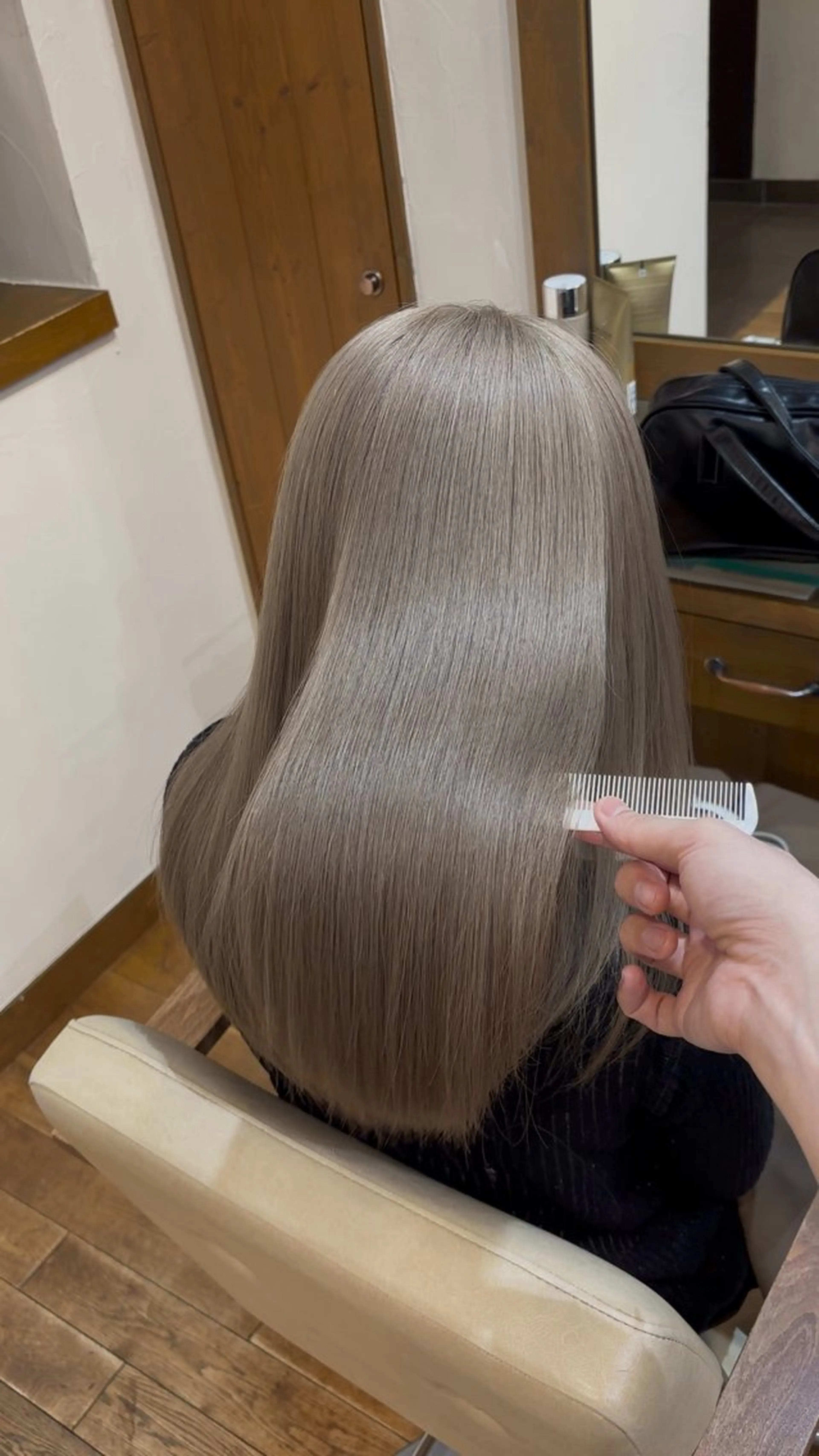 ロング トリートメント 酸熱トリートメント エクリ麻布十番店所属・髪質改善/ 縮毛矯正/相原聡のヘアスタイル